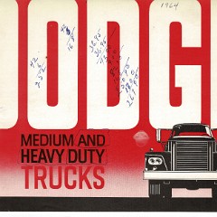 1964 Dodge Medium and Heavy Duty Trucks