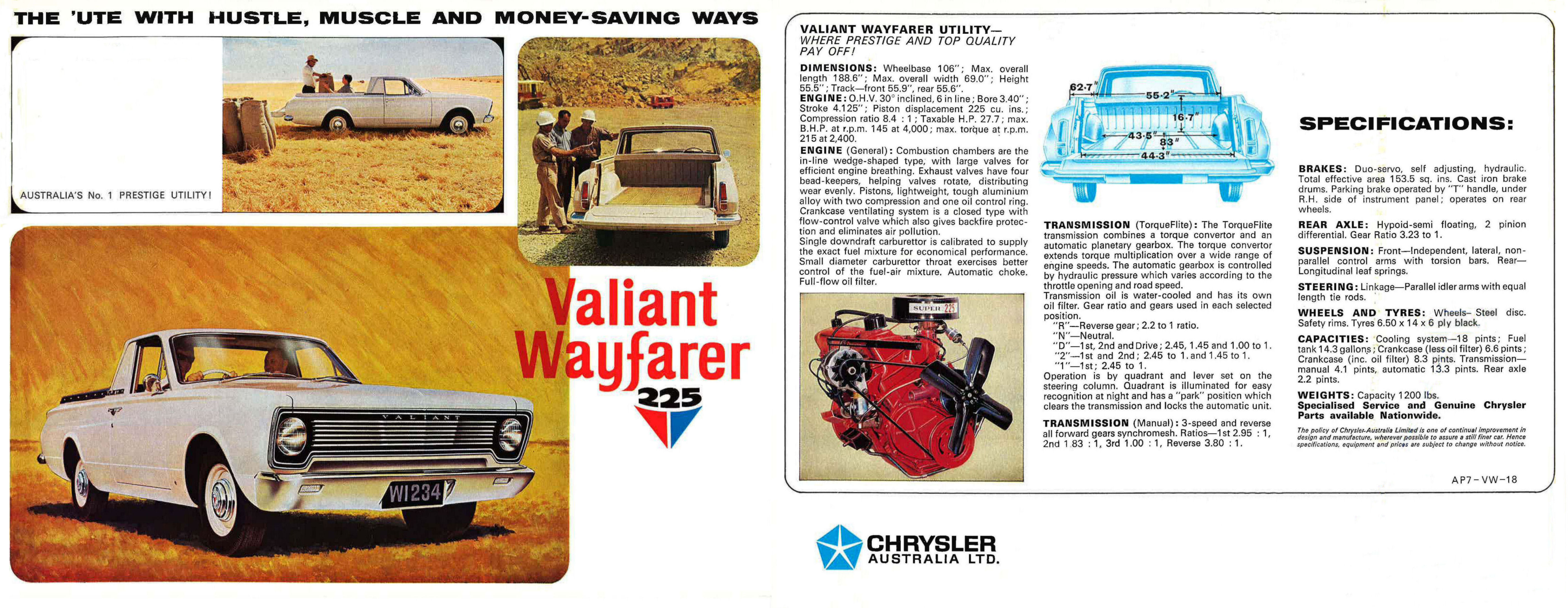 1966 Chrysler VC Valiant Wayfarer (Aus)-Side A