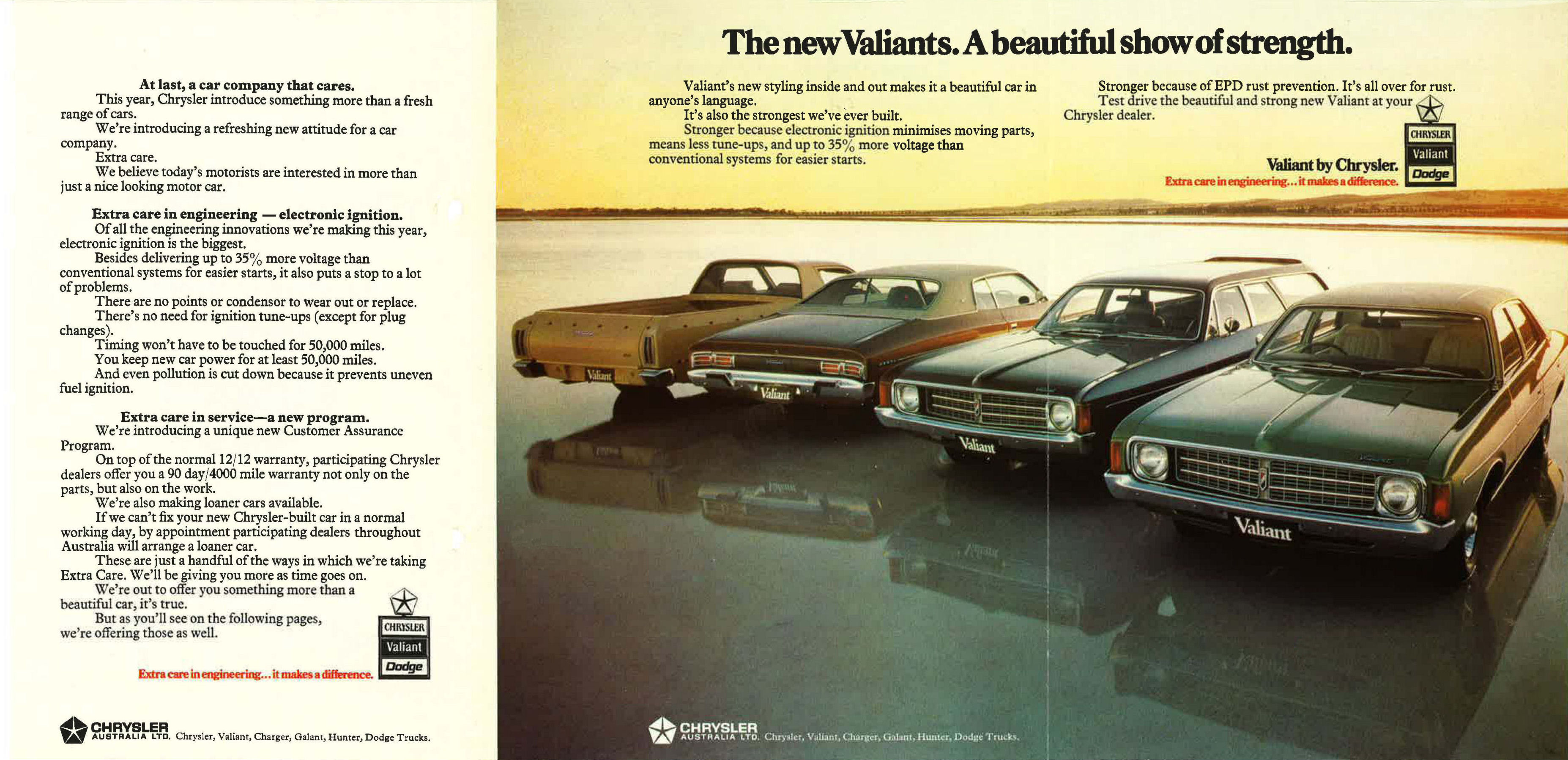 1973 Chrysler Full Line Folder (Aus)-Side B