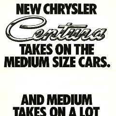 1975 Chrysler Centura KB Folder (Aus)