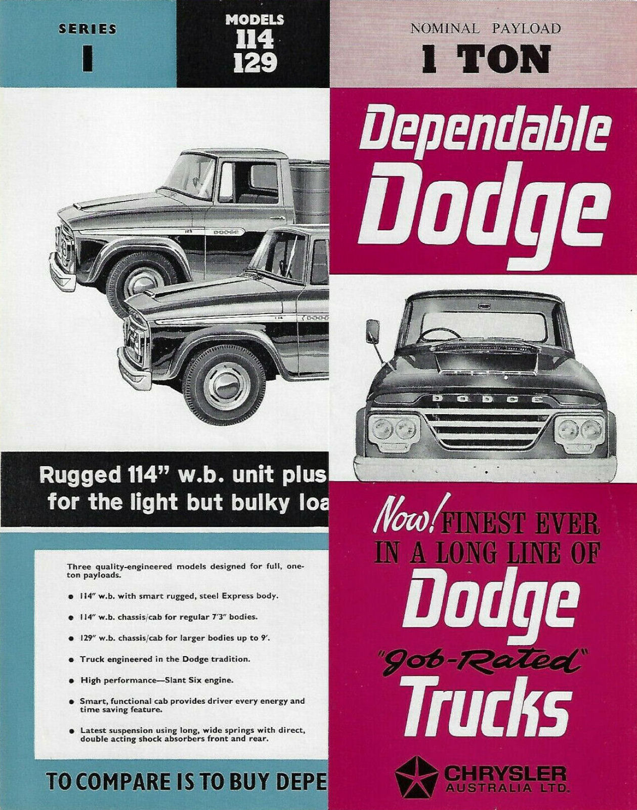 1963 Dodge Series 1 Trucks (Aus)-01a