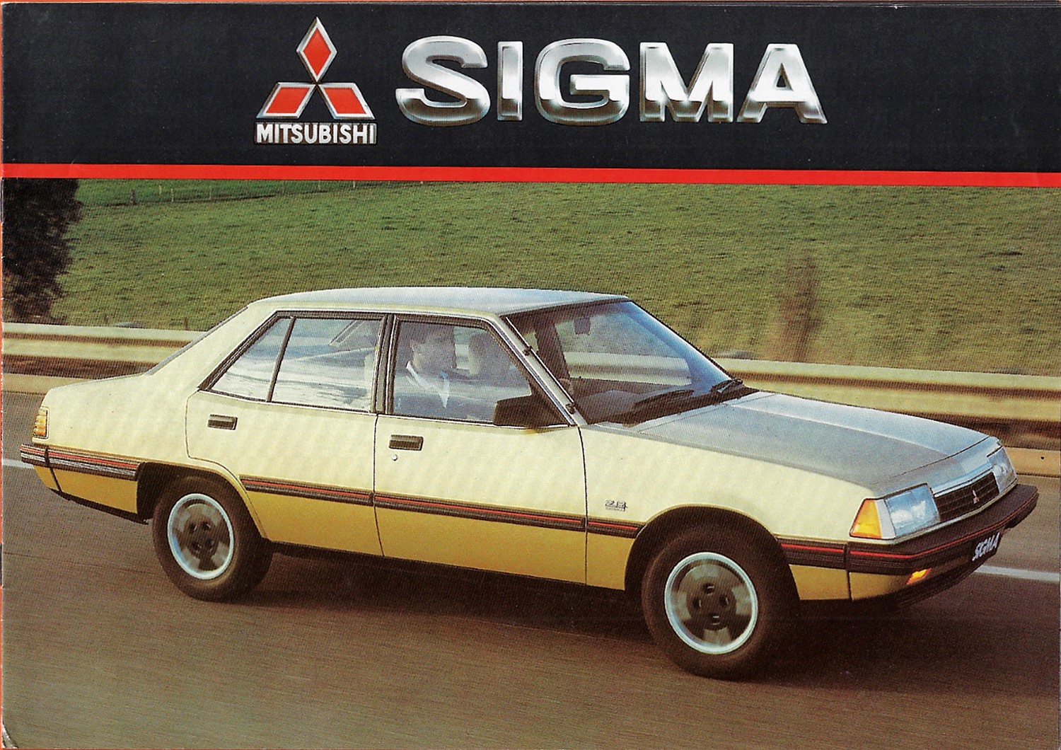 1986 Mitsubishi Sigma Brochure Australia 01