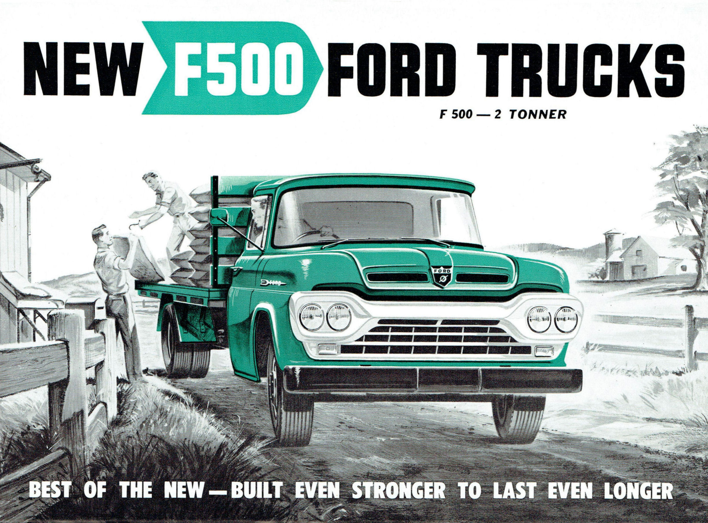 1960 Ford F500 2 ton Trucks (Aus)-01