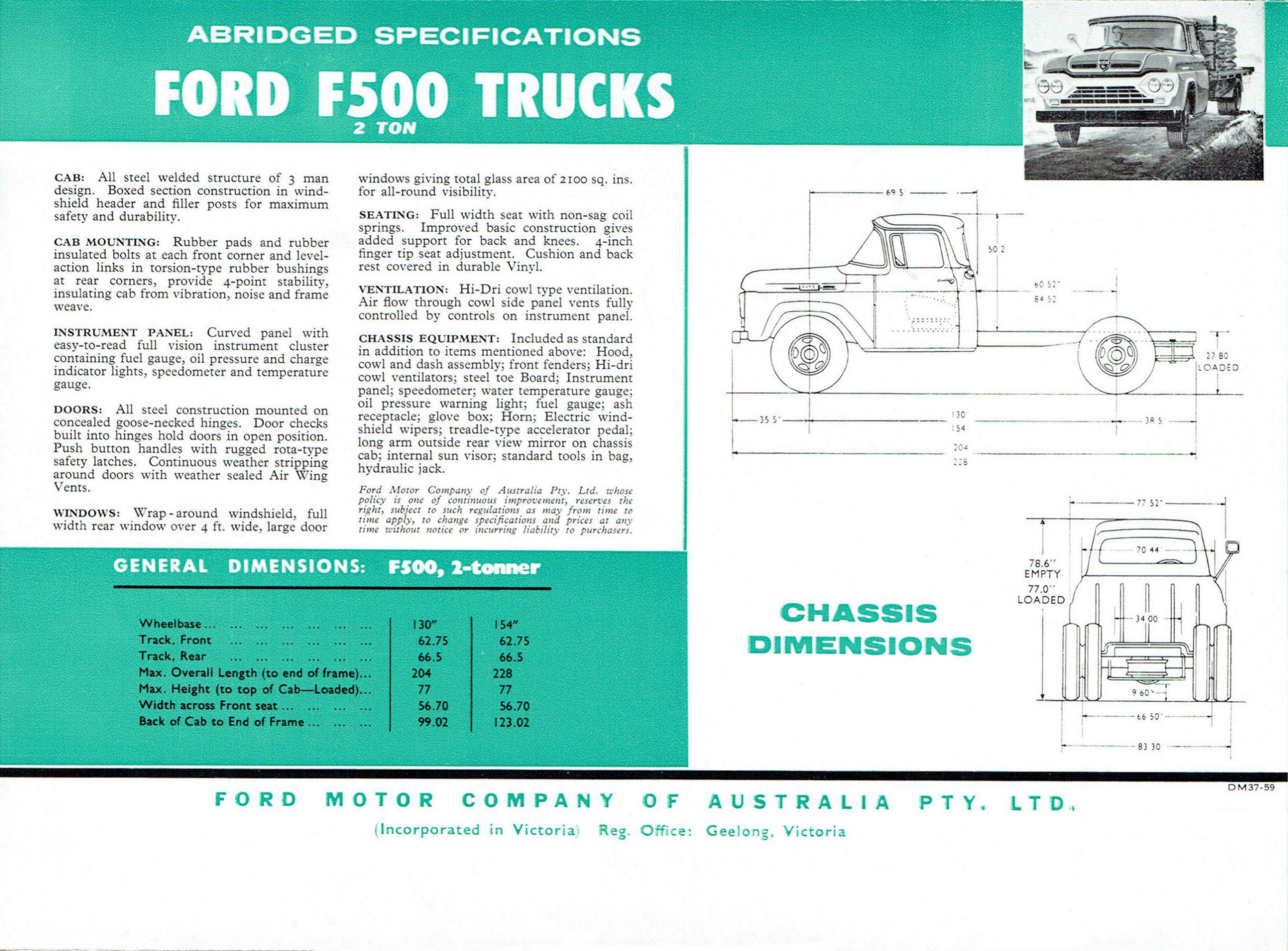 1960 Ford F500 2 ton Trucks (Aus)-06