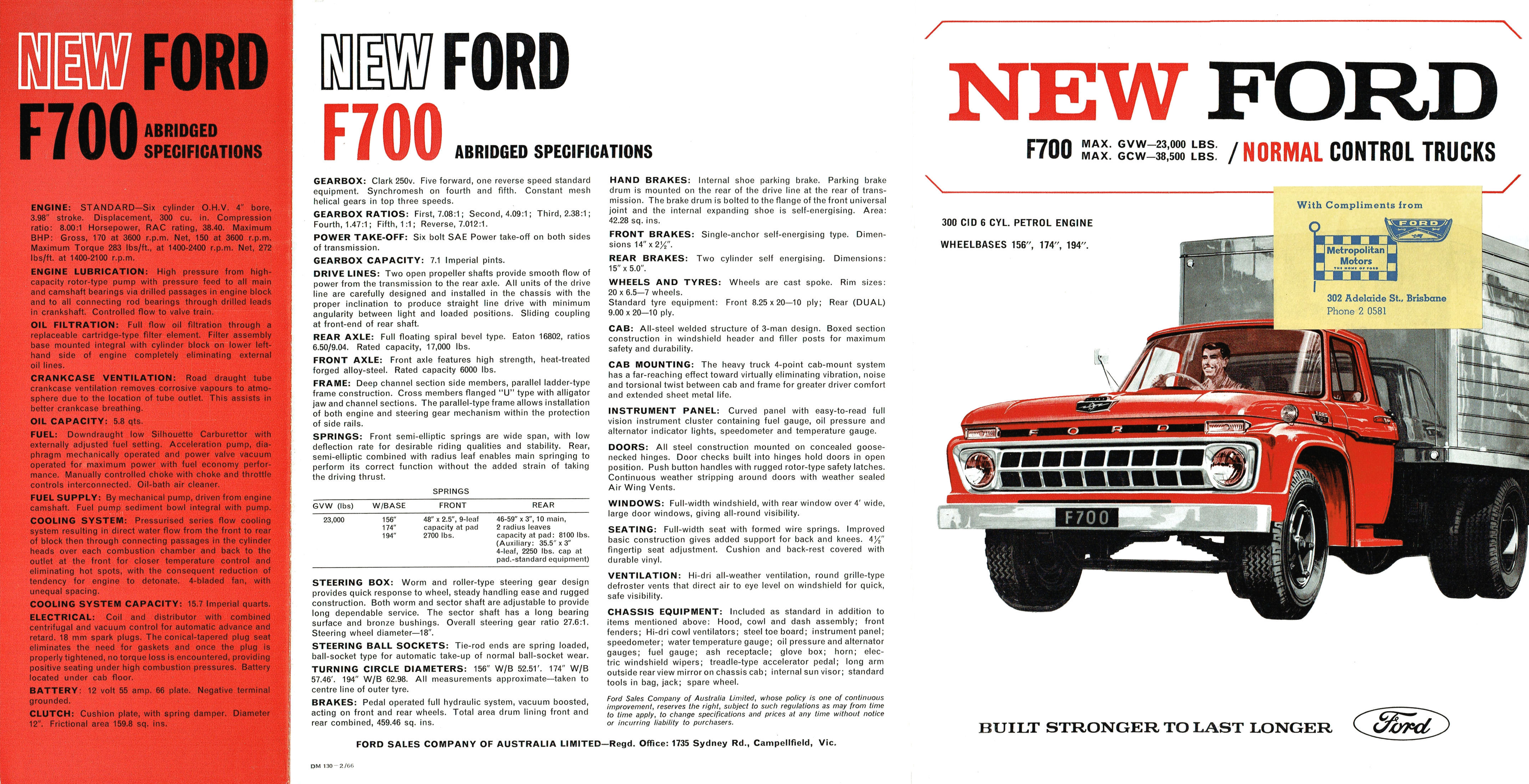 1965 Ford F700 Trucks (Aus)-Side A