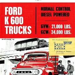 1965 Ford K600 Trucks - Australia