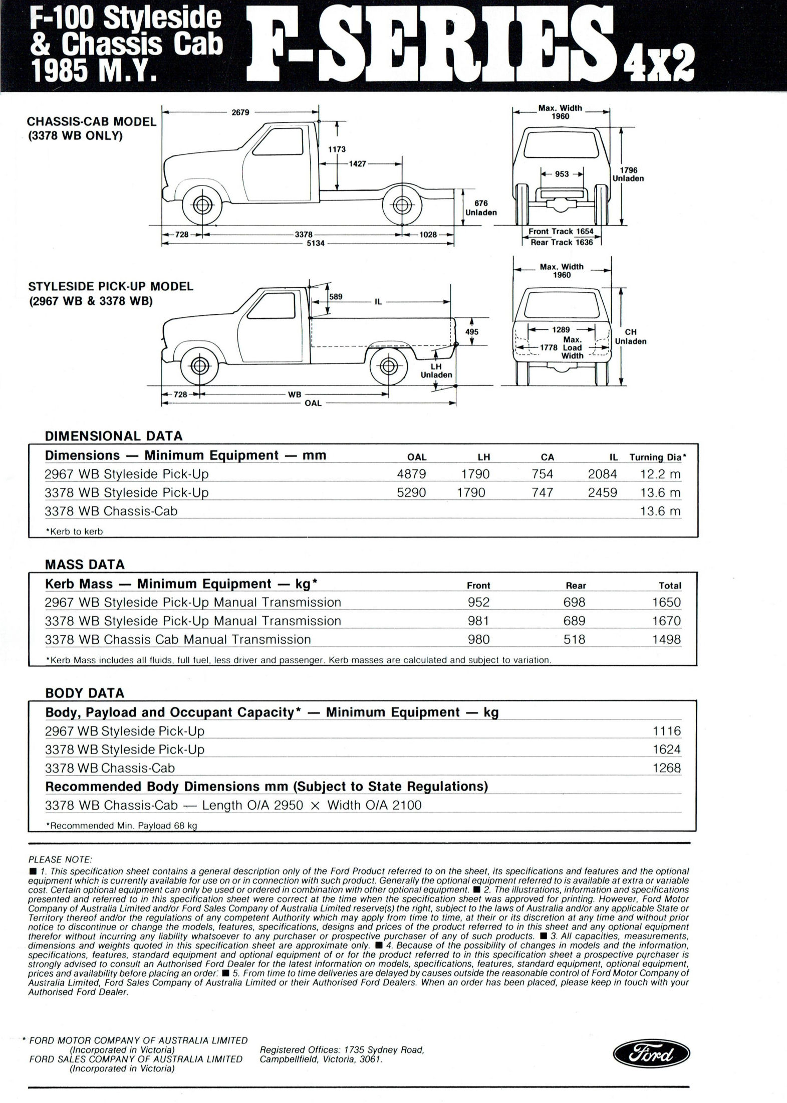 1985 Ford Truck Data Sheet (Aus)-03