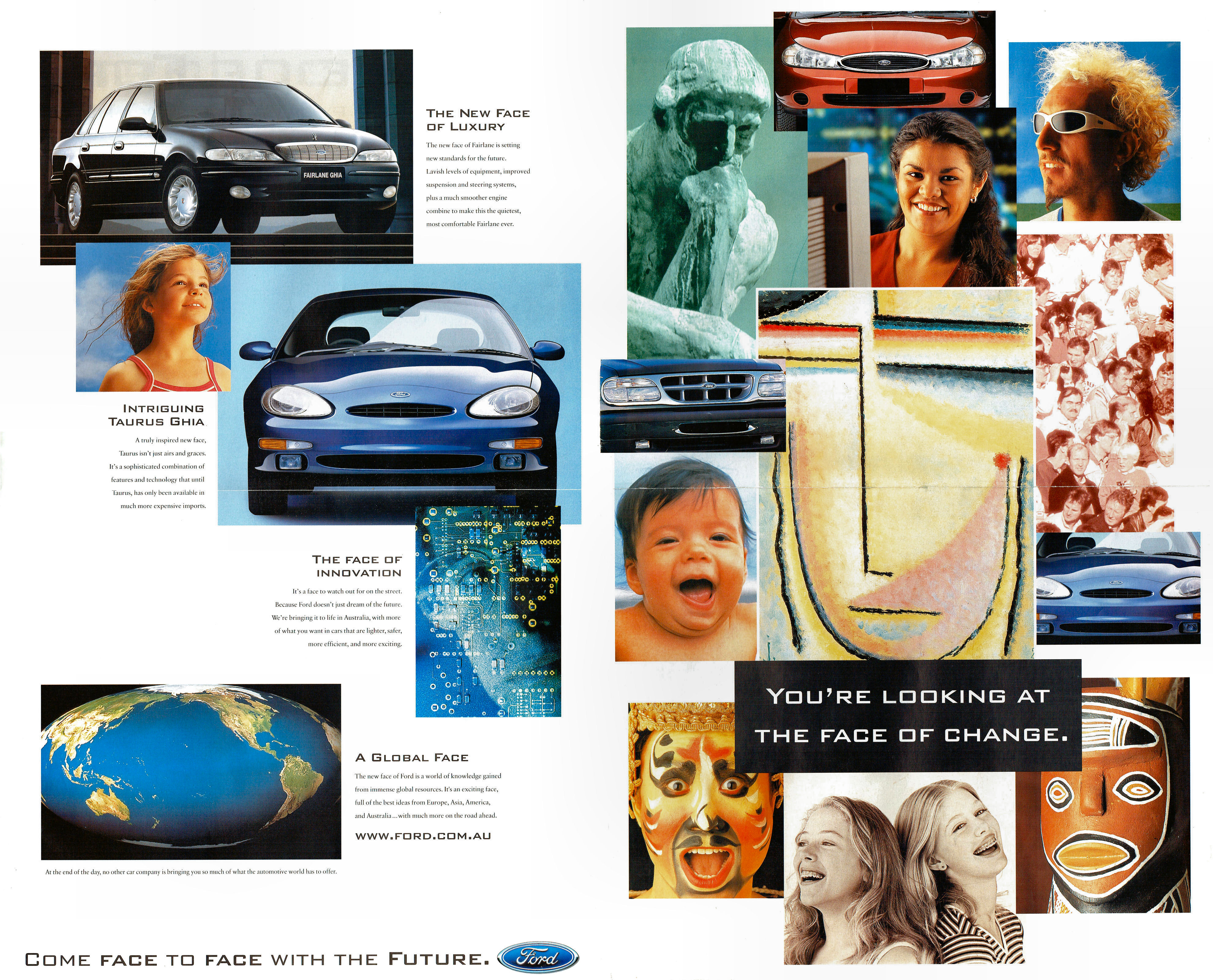 1997 Ford Family Foldout (Aus)-Side A