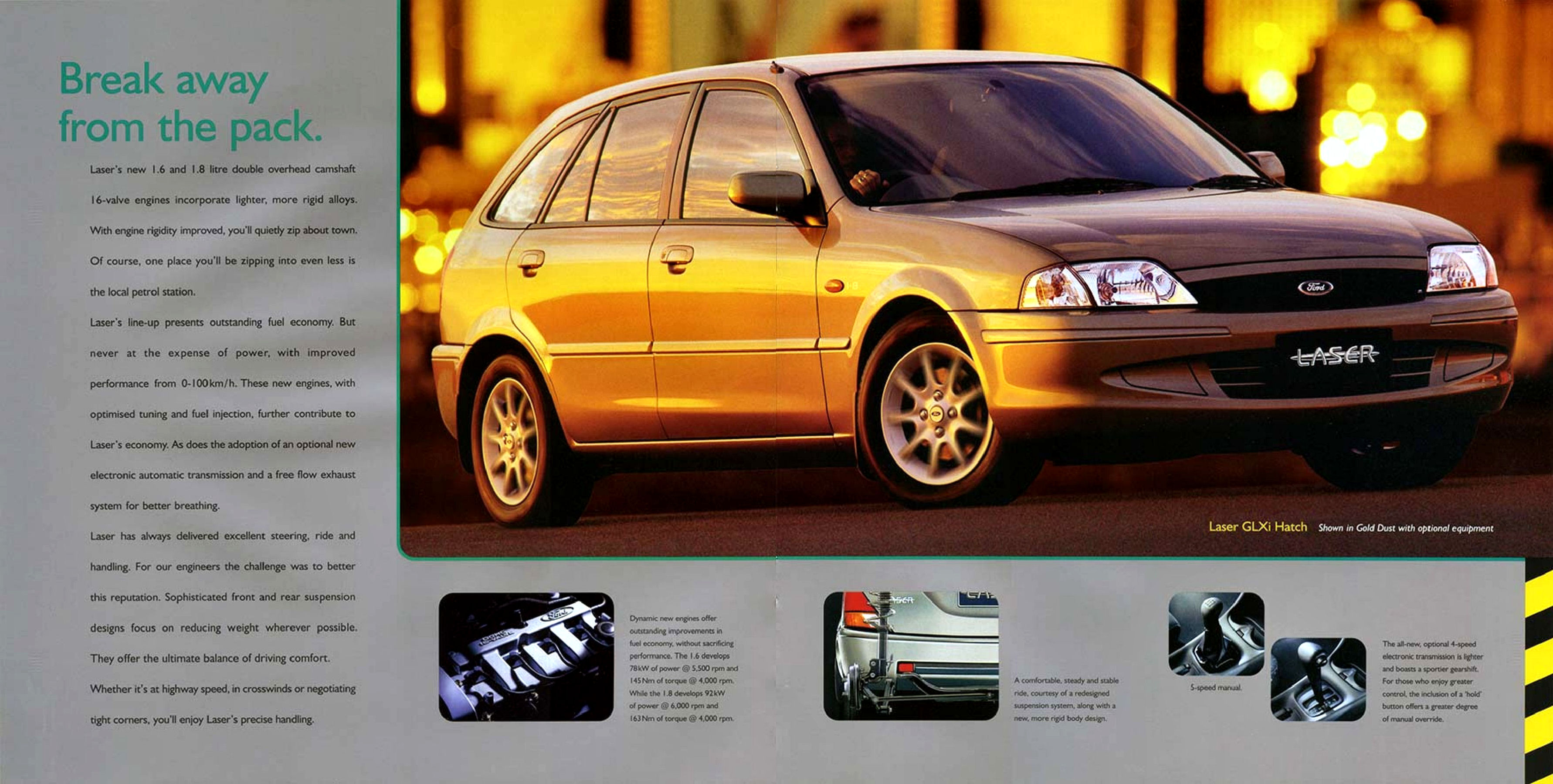 1999 Ford KN Laser (Aus)-08-09