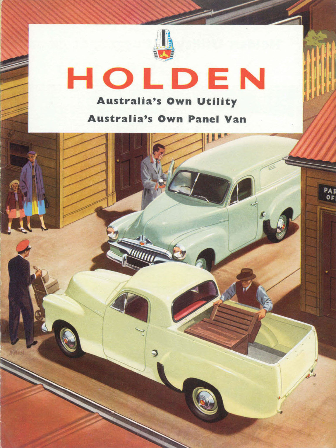 1956 Holden FJ Ute & Van-01