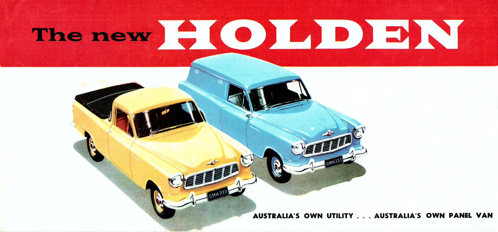 1957 Holden FE Utes & Van-01