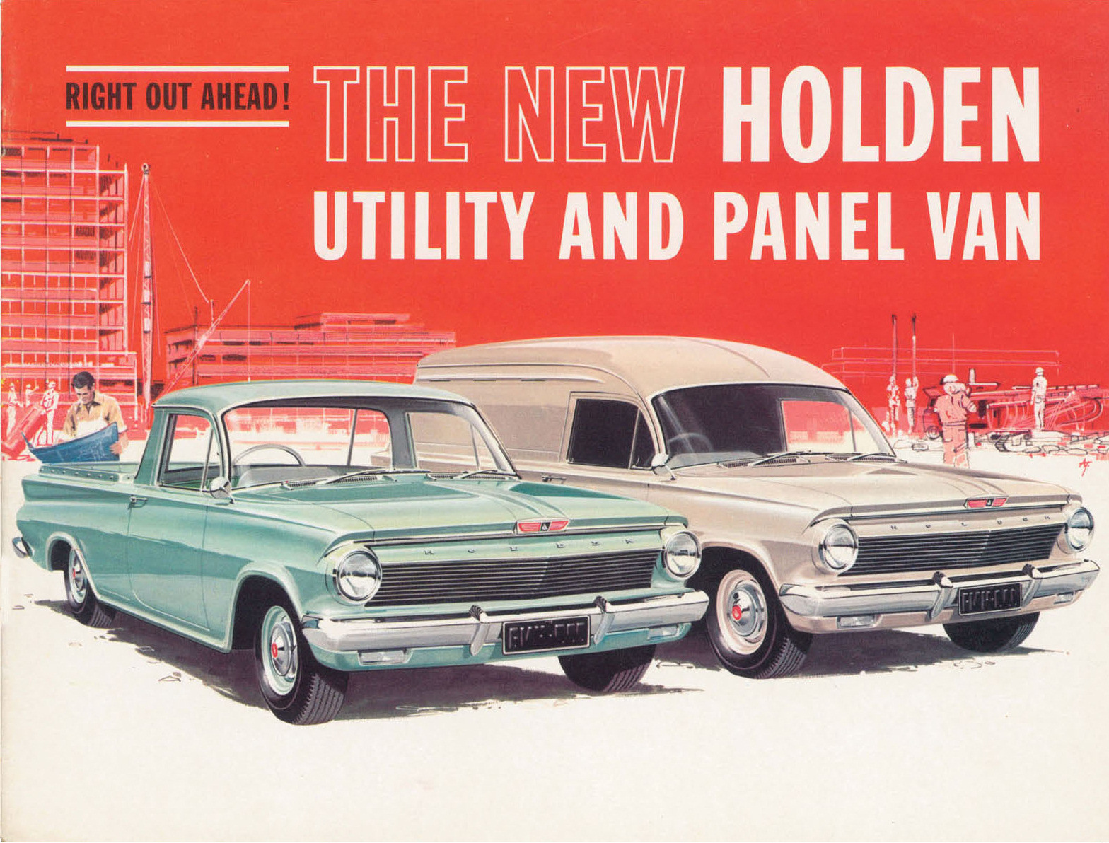 1963 Holden EJ Ute & Van-01