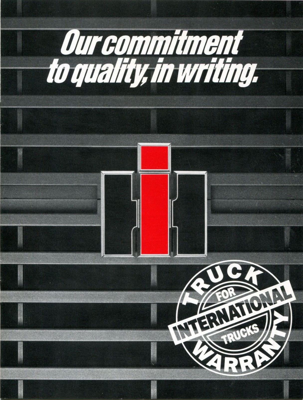 1985 International Truck Warranty (Aus)-01
