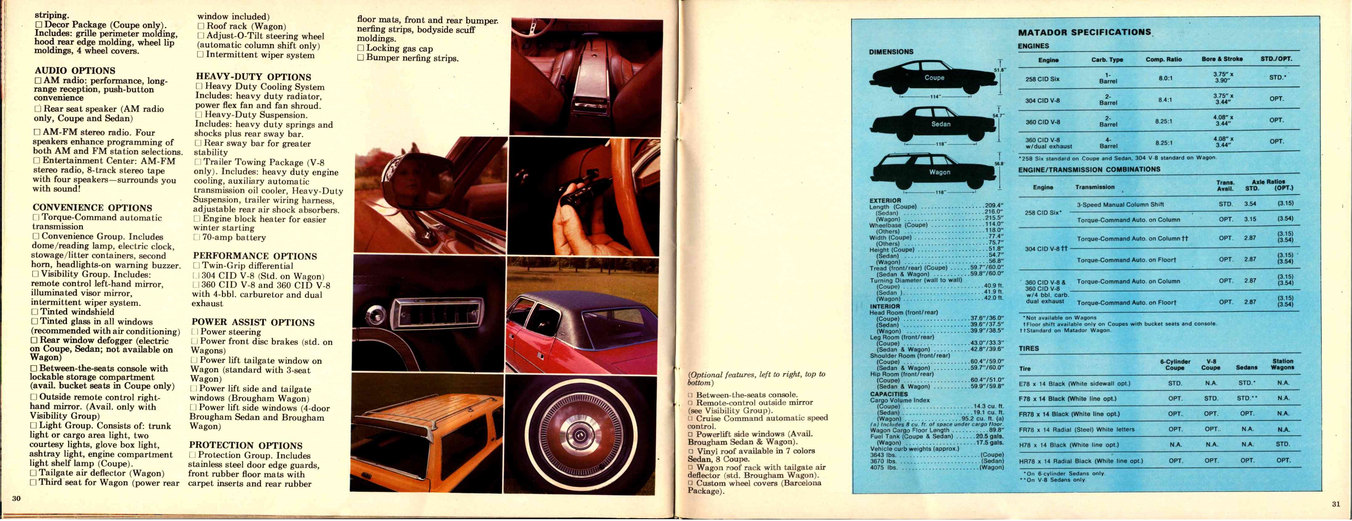 1976 AMC Full Line Canada 30-31