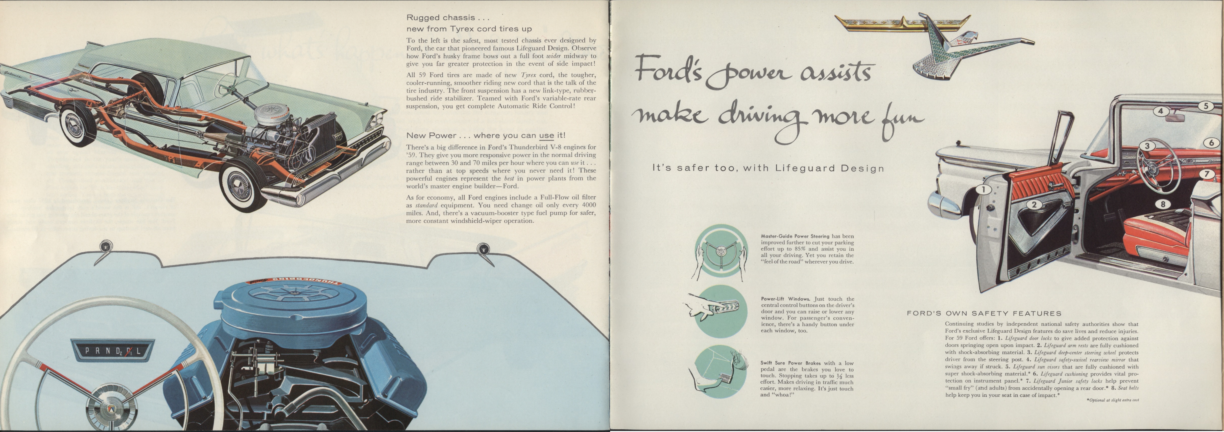 1959 Ford Galaxie Brochure (Cdn) 10-11