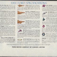 1961 Ford Full Size Brochure Canada 20