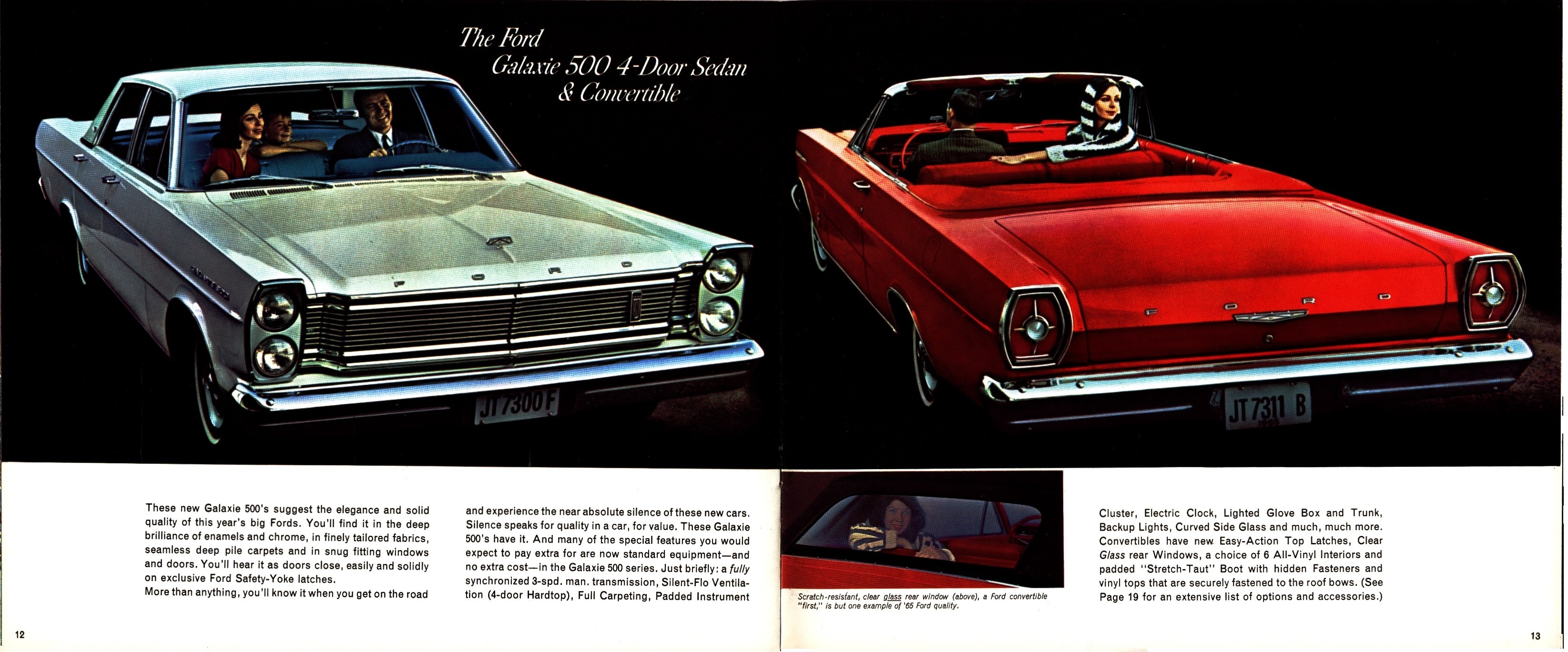 1965 Ford Full Size Brochure Canada 12-13