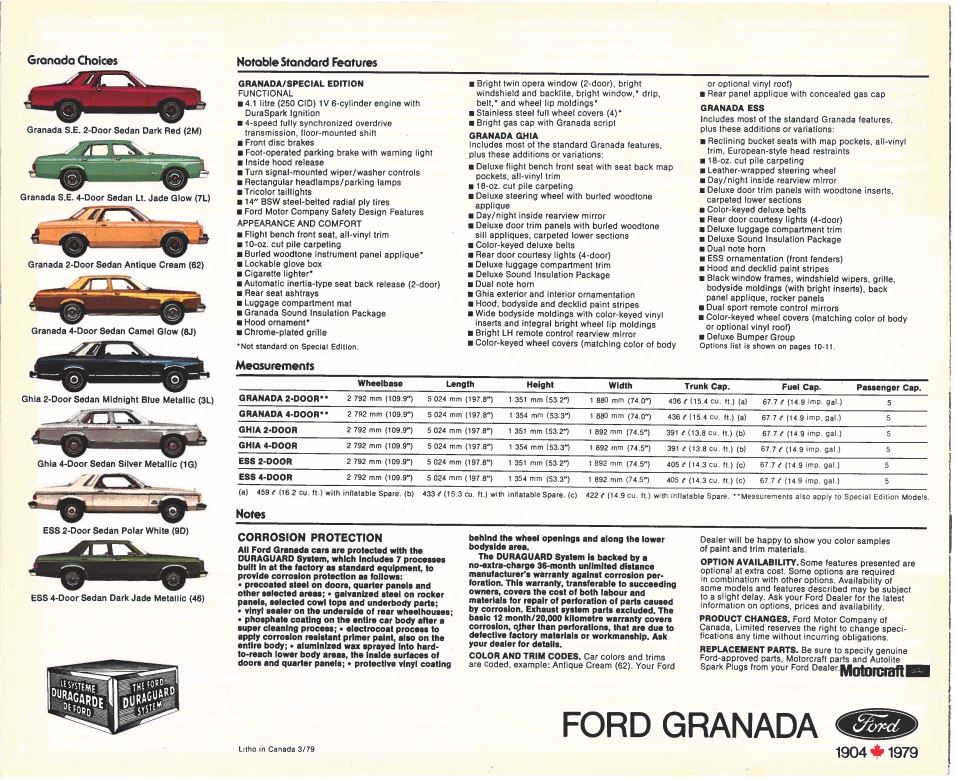1979 Ford Granada Canada Revised  12