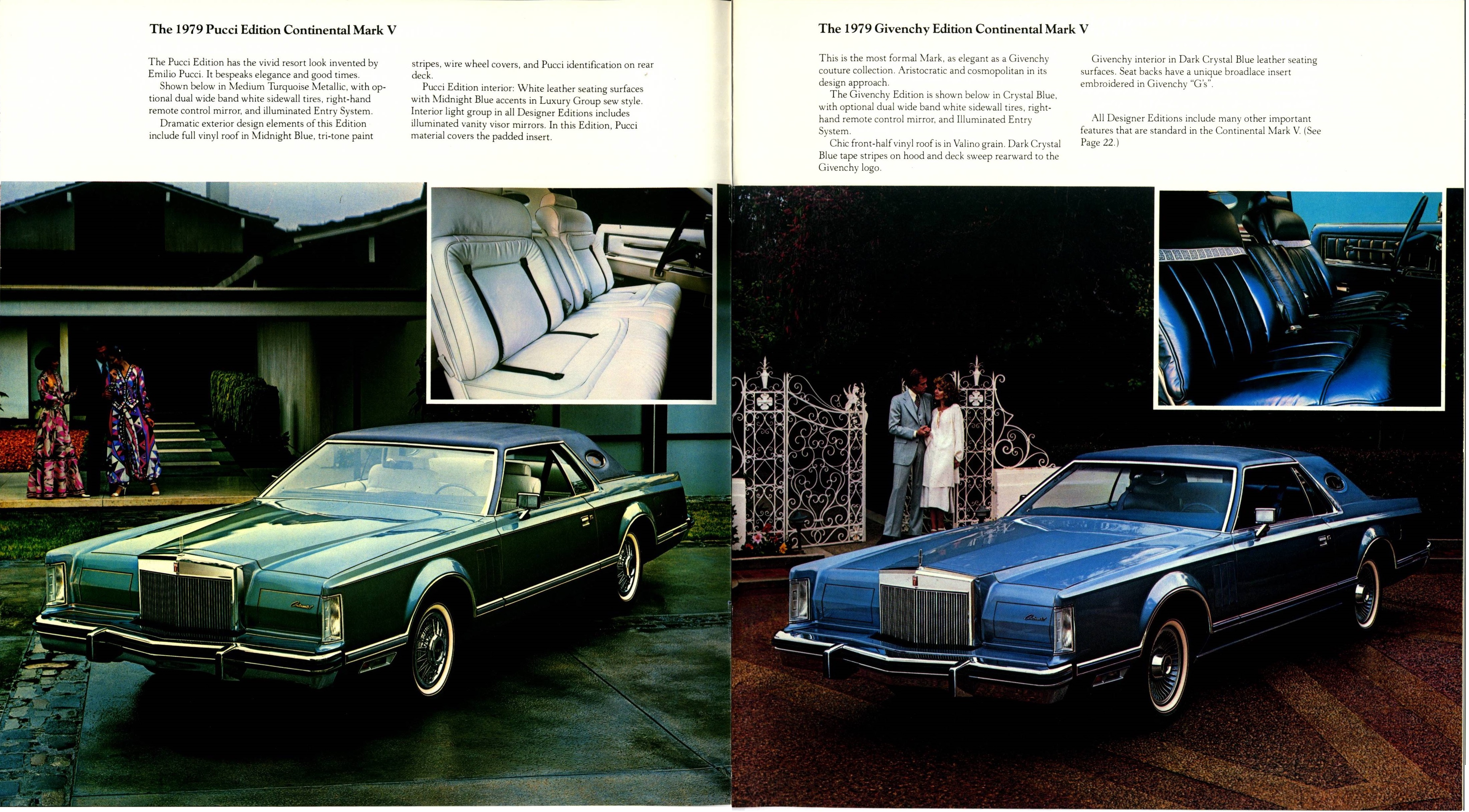 1979 Lincoln Continental & Mark V  Brochure (Cdn) 08-09