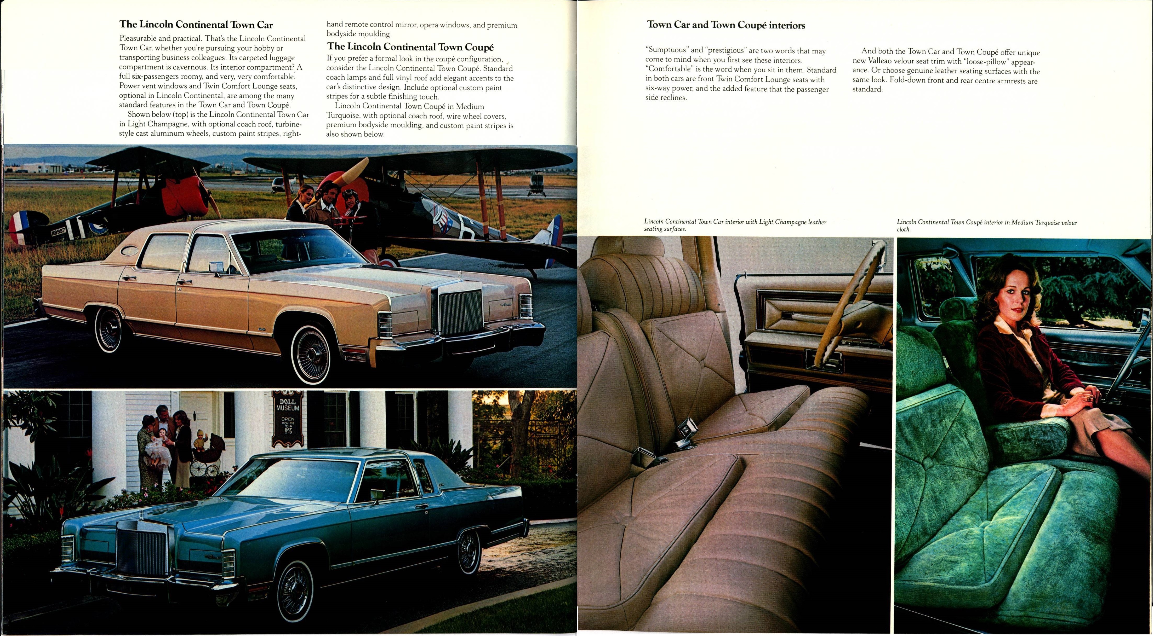 1979 Lincoln Continental & Mark V Brochure (Cdn) 16-17