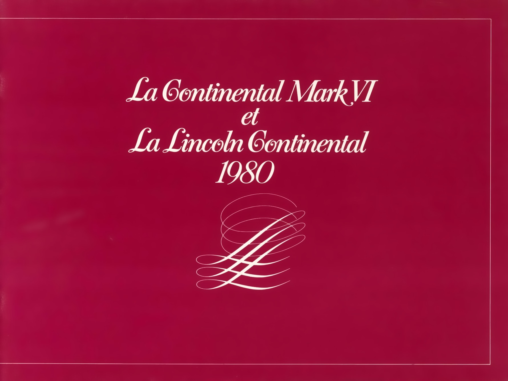 1980-Lincoln Continental & Mk VI Brochure Canada French 01