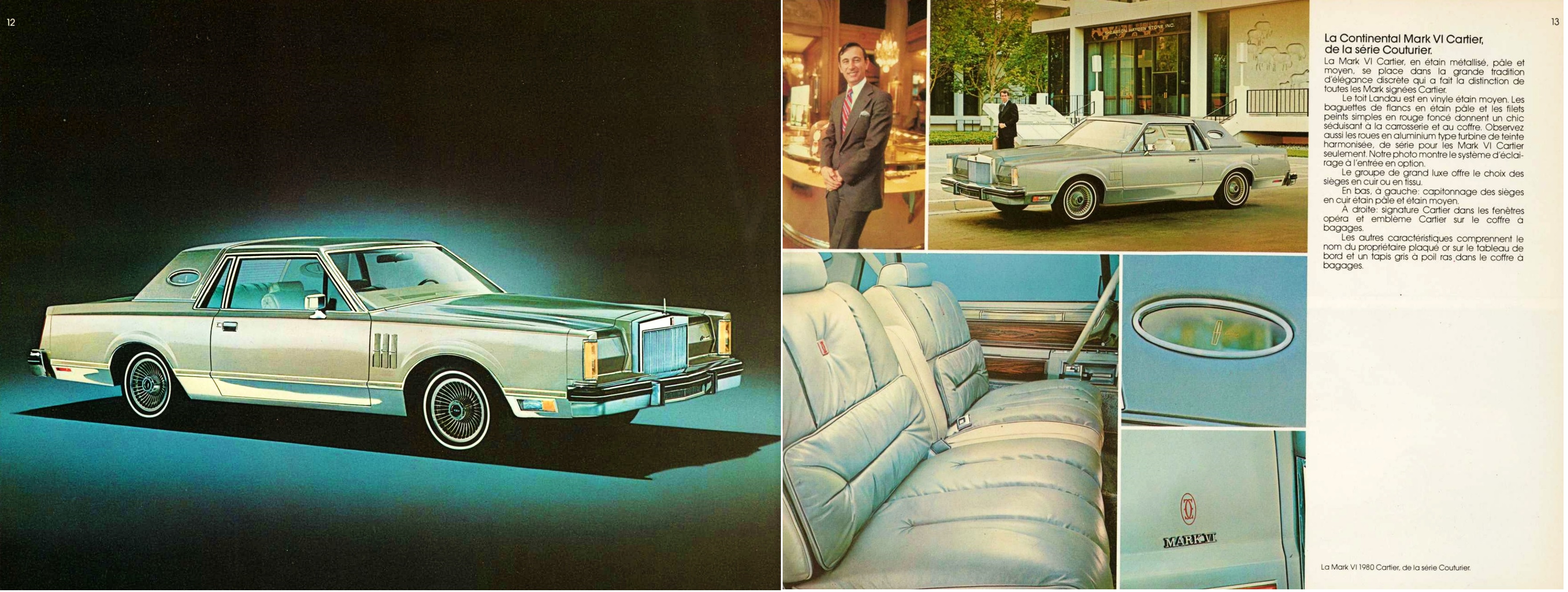 1980-Lincoln Continental & Mk VI Brochure Canada French 12-13