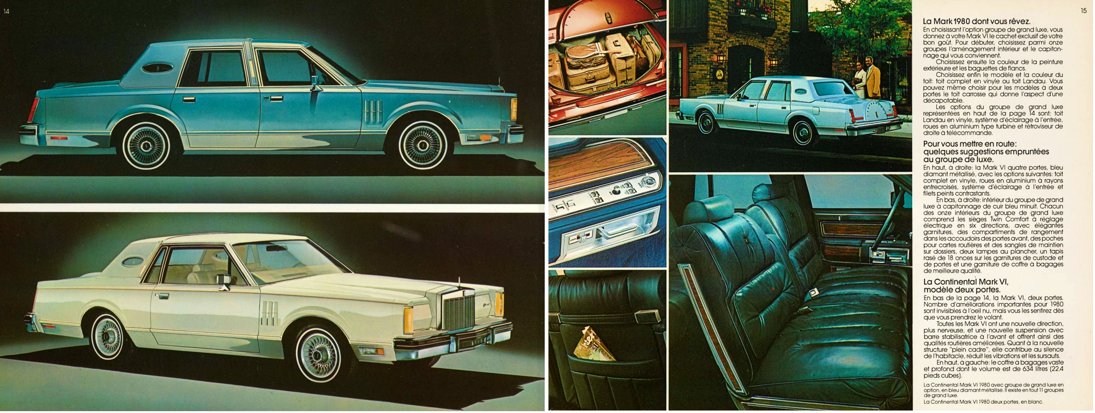 1980-Lincoln Continental & Mk VI Brochure Canada French 14-15