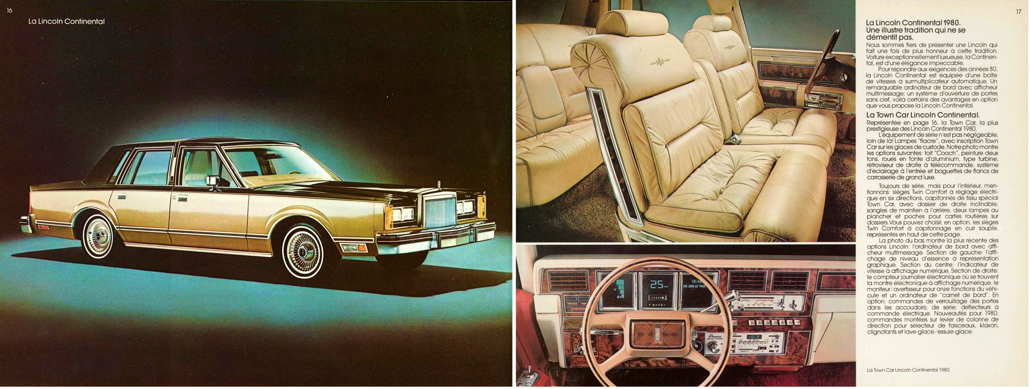 1980-Lincoln Continental & Mk VI Brochure Canada French 16-17