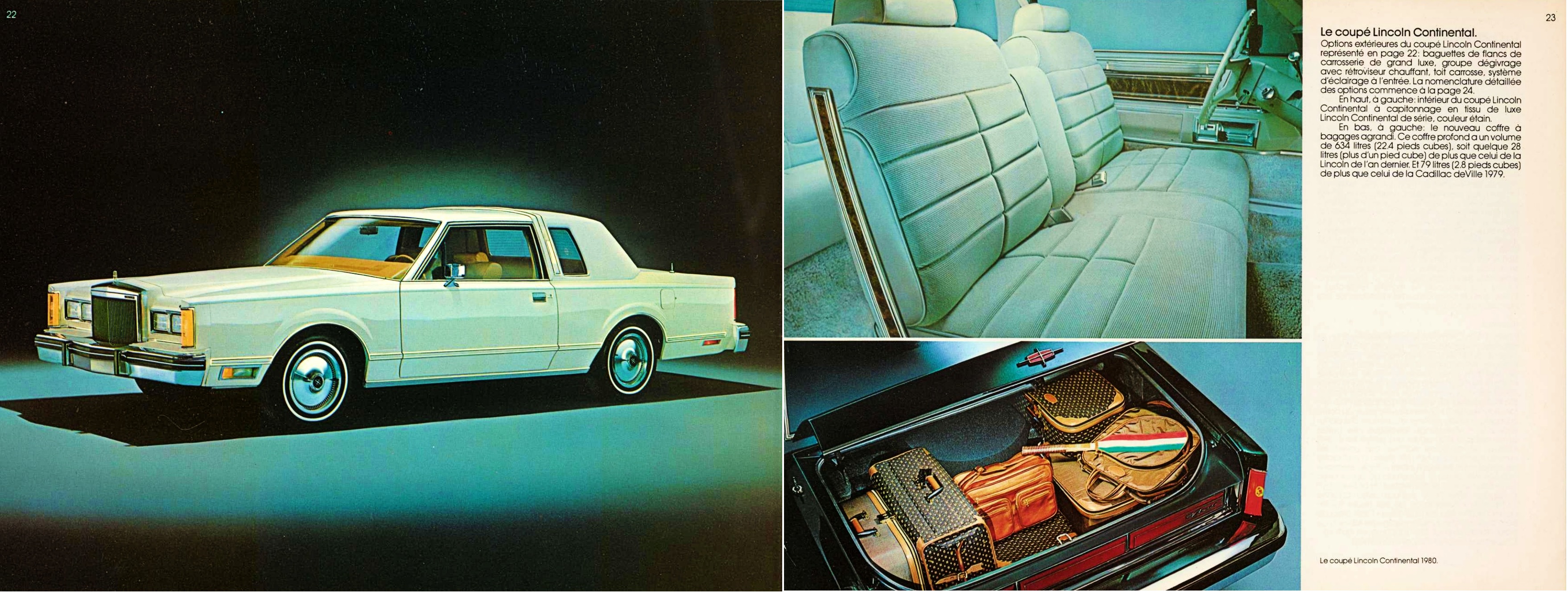 1980-Lincoln Continental & Mk VI Brochure Canada French 22-23