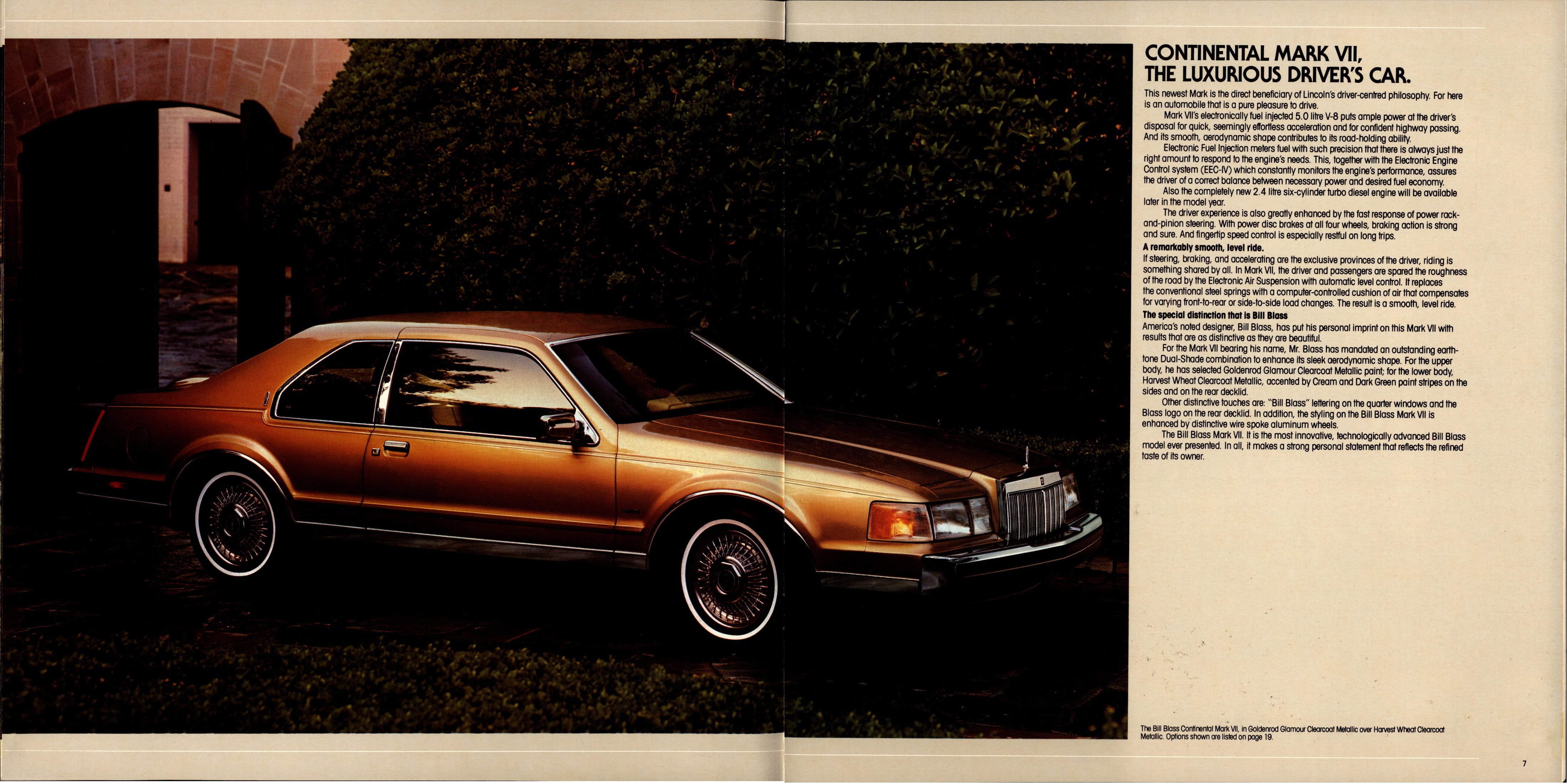 1984 Lincoln Continental Mark VII  Brochure (Cdn) 06-07