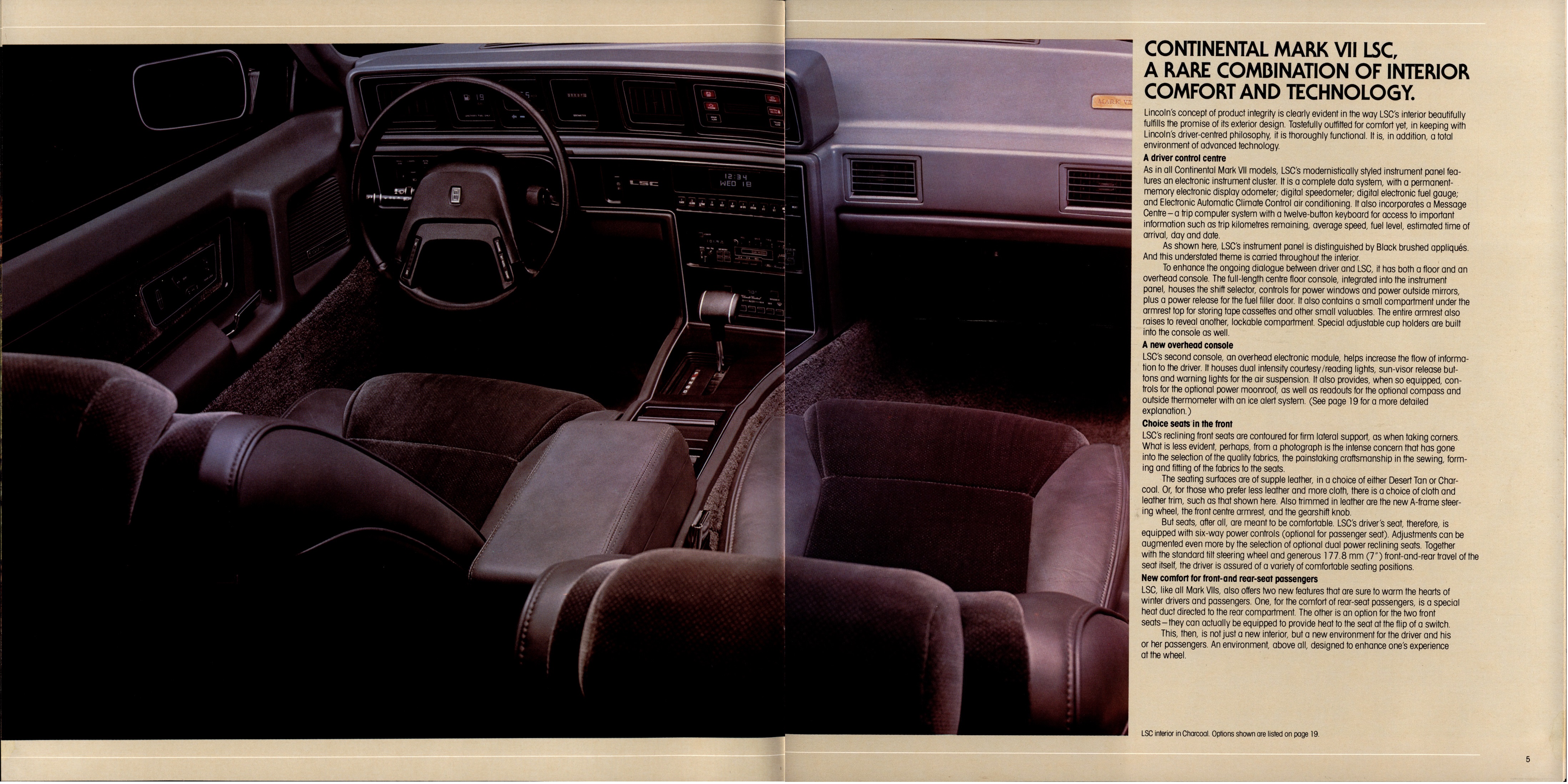 1984 Lincoln Continental Mark VII Brochure (Cdn) 04-05