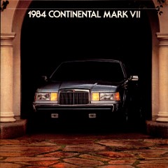 1984 Lincoln Continental Mark VII  Brochure (Cdn) 01