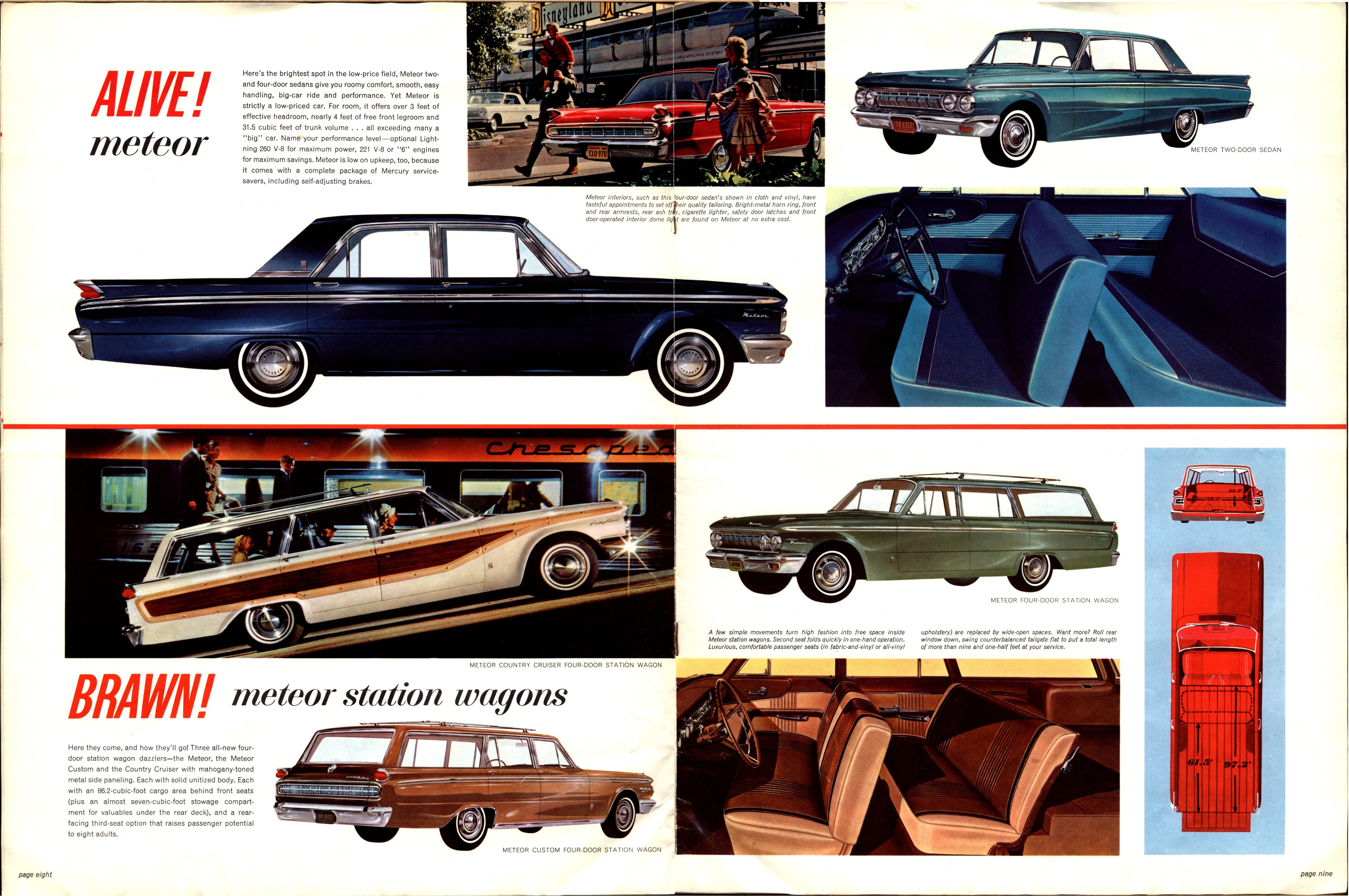 1963 Mercury Full Line Brochure Canada 08-09