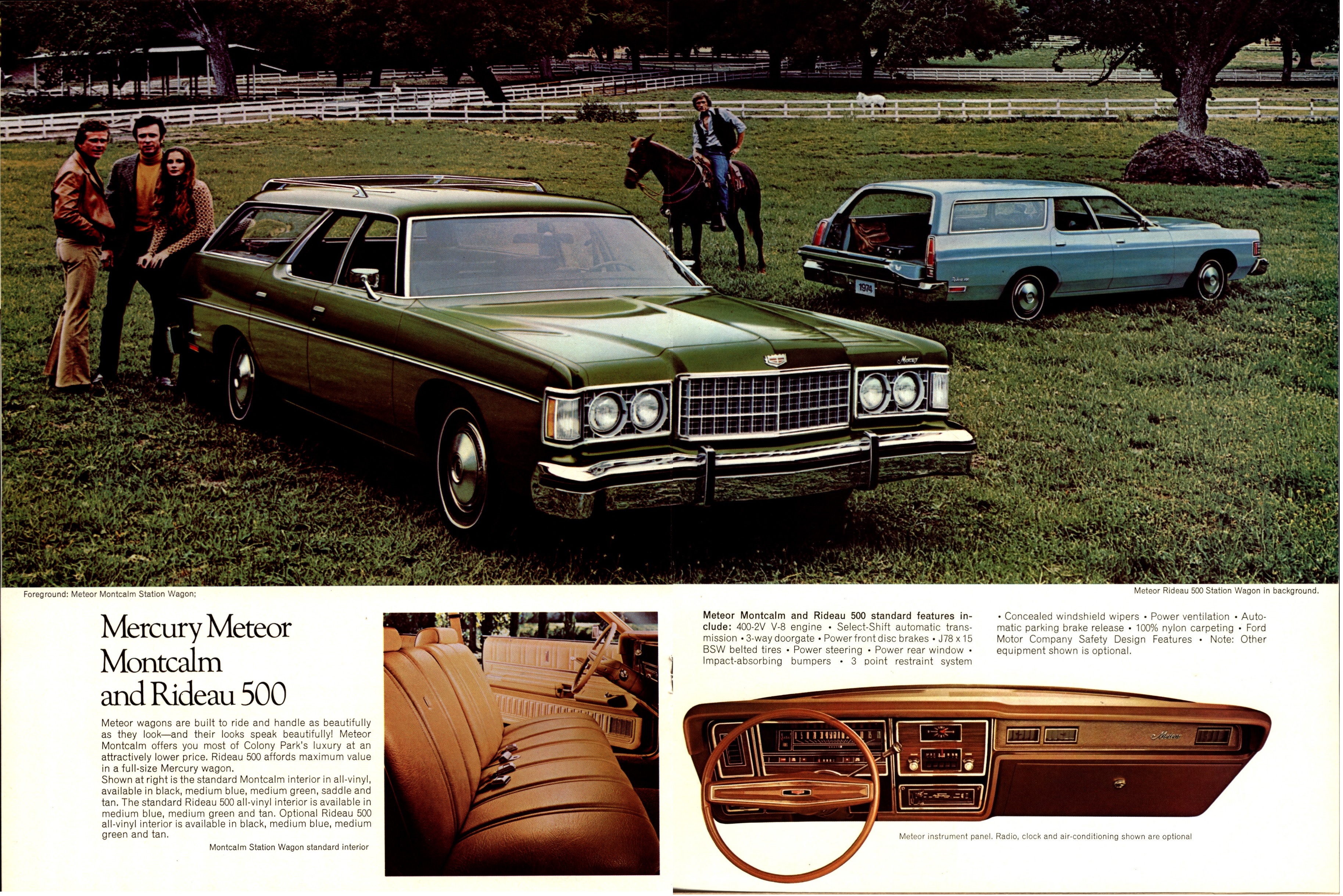 1974 Mercury Wagons Brochure Canada  04-05