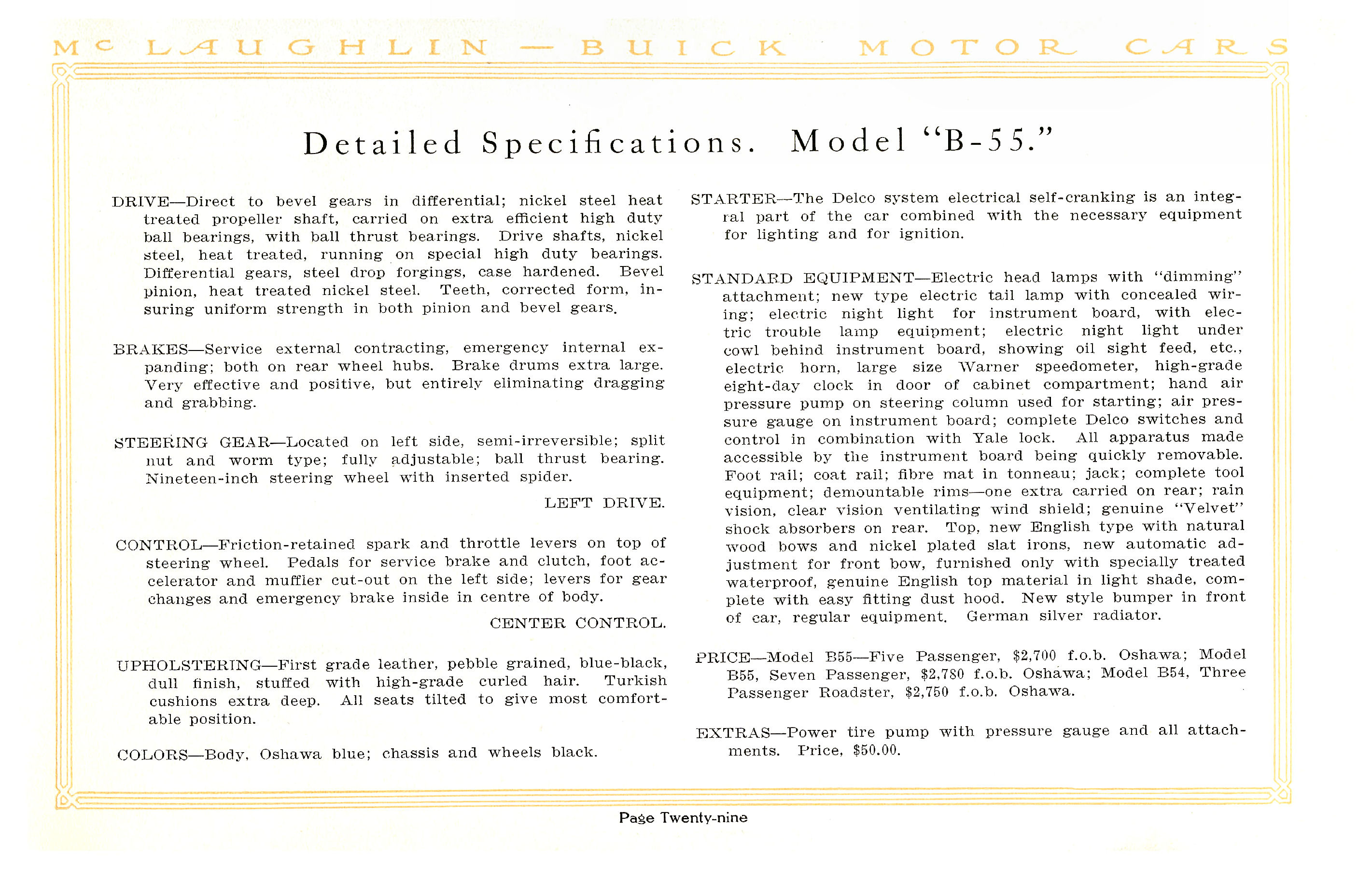 1914 McLaughlin Buick Motor Cars-29
