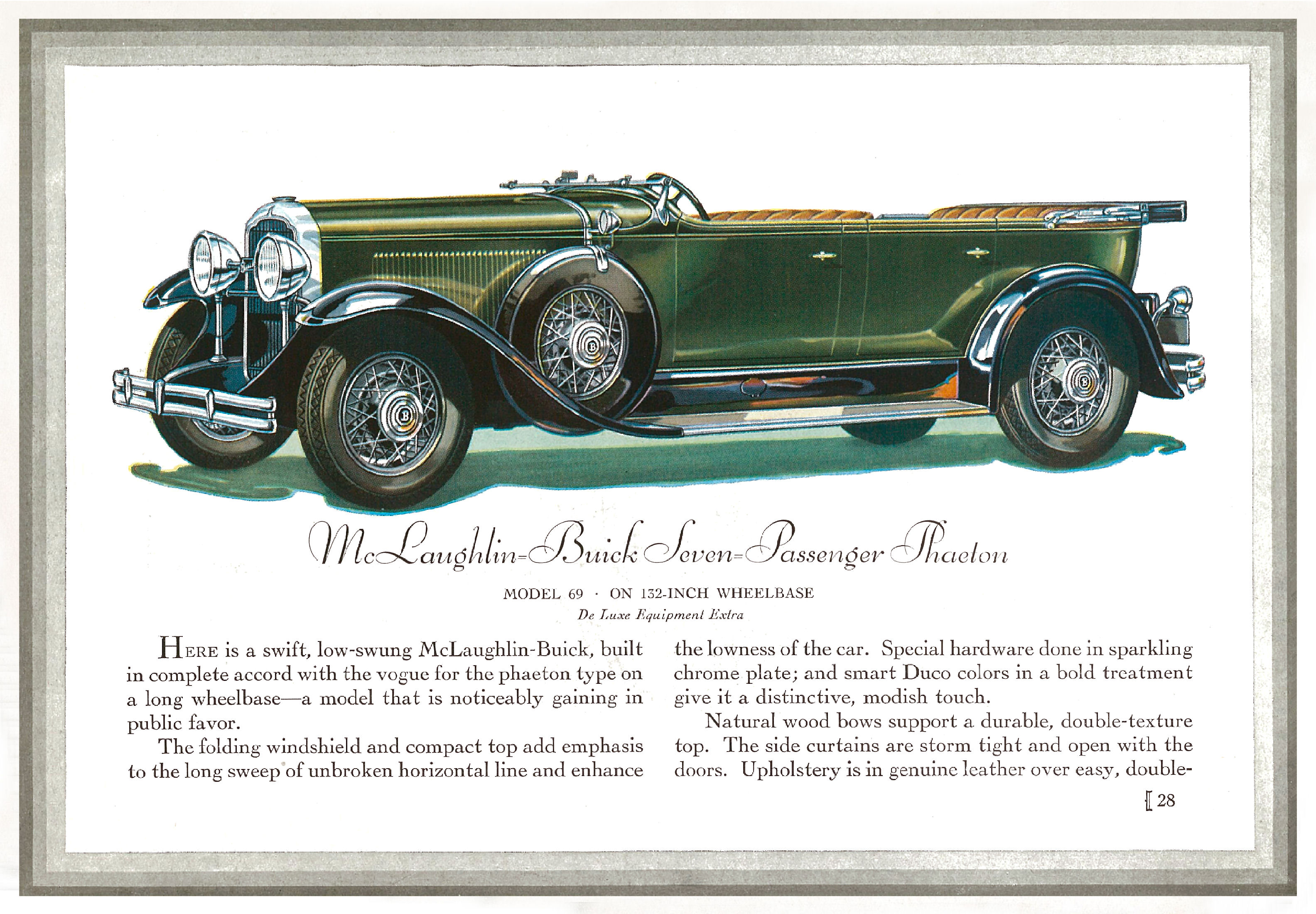 1930 McLaughlin Buick Full Line-28