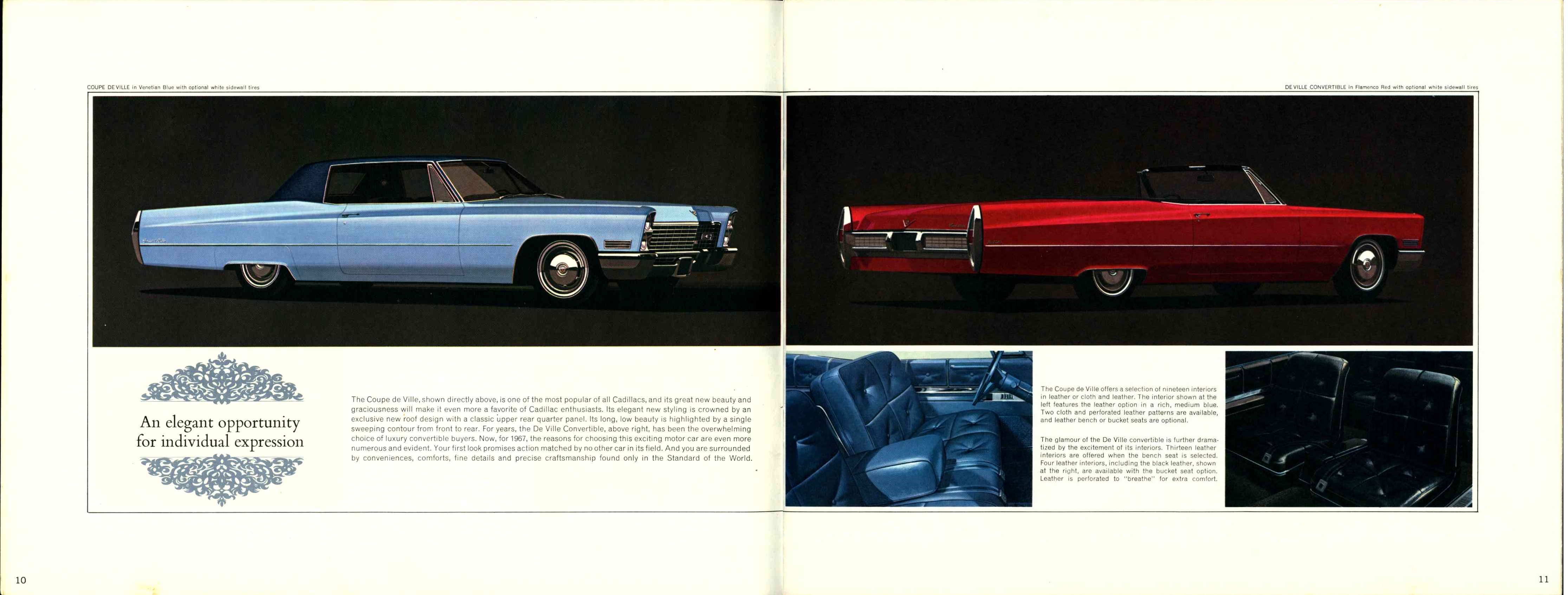 1967 Cadilac Brochure Canada 10-11