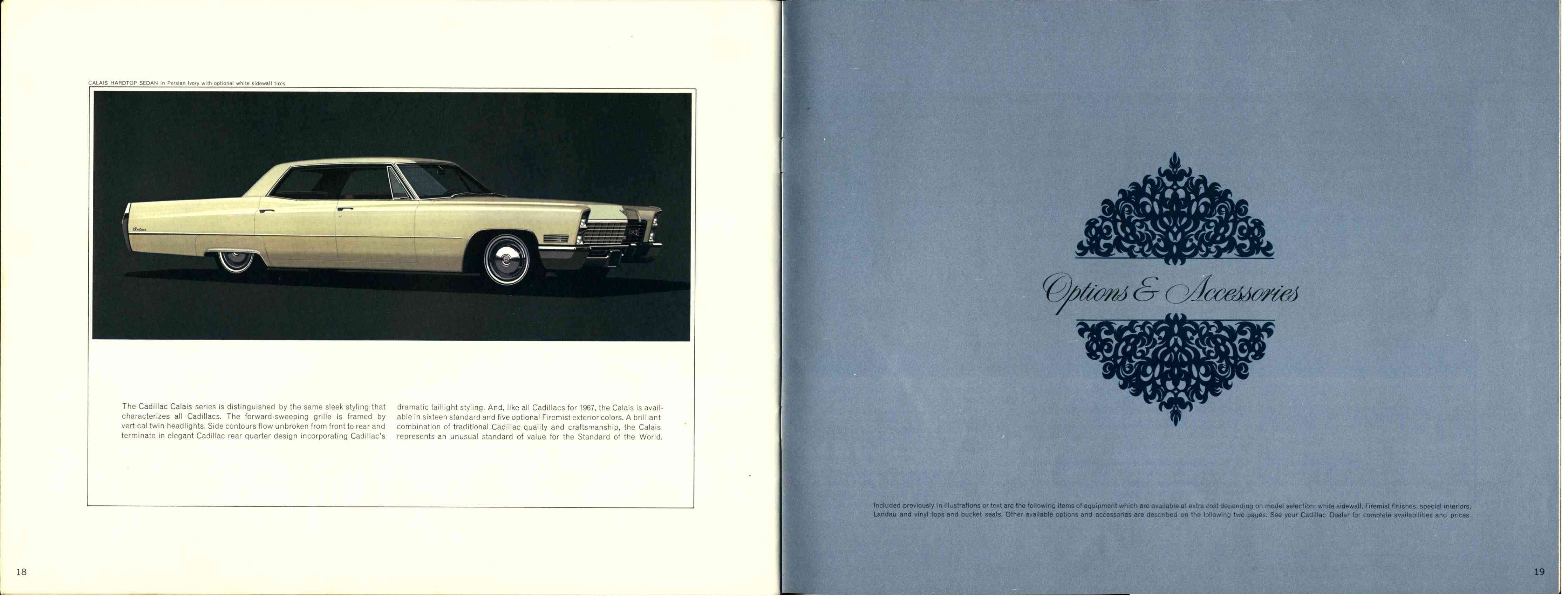 1967 Cadilac Brochure Canada 18-19