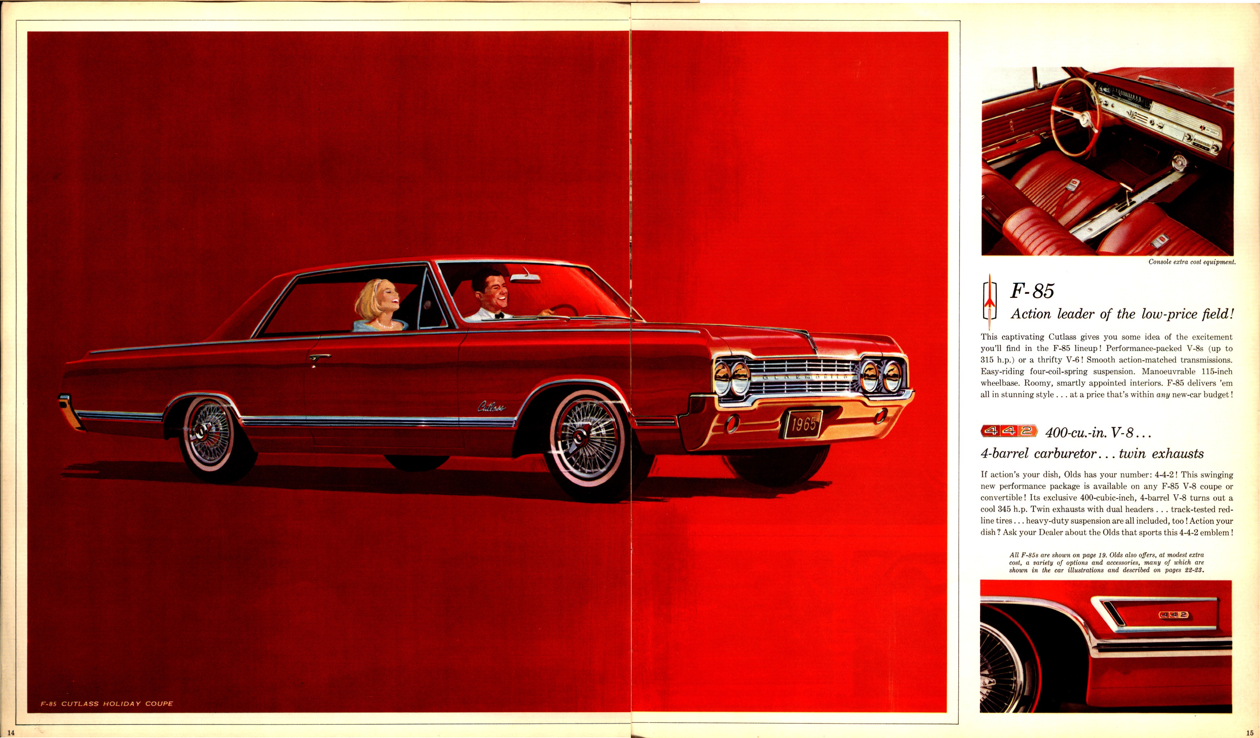 1965 Oldsmobile Full Line Brochure (Cdn) 14-15
