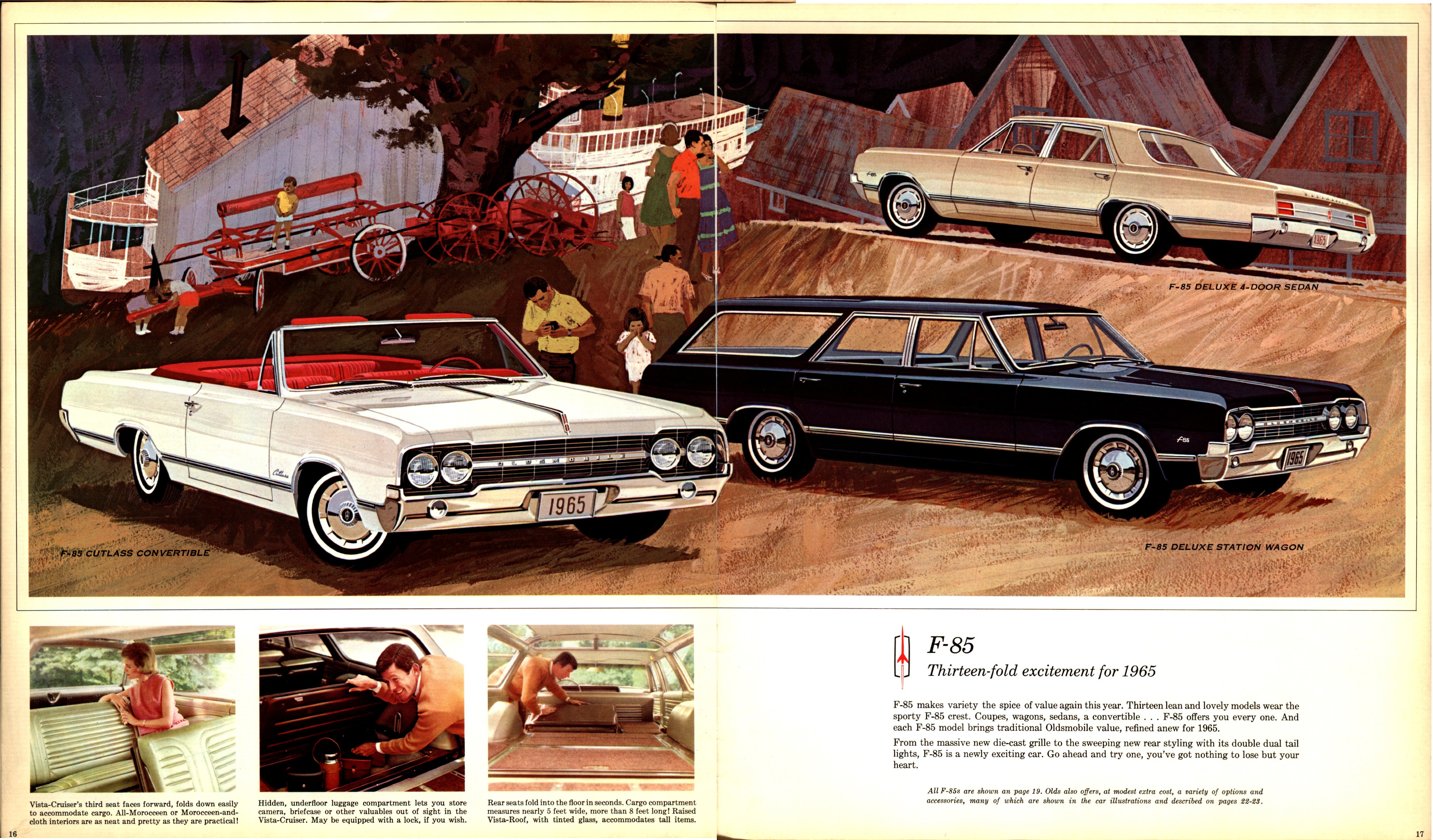 1965 Oldsmobile Full Line Brochure (Cdn) 16-17