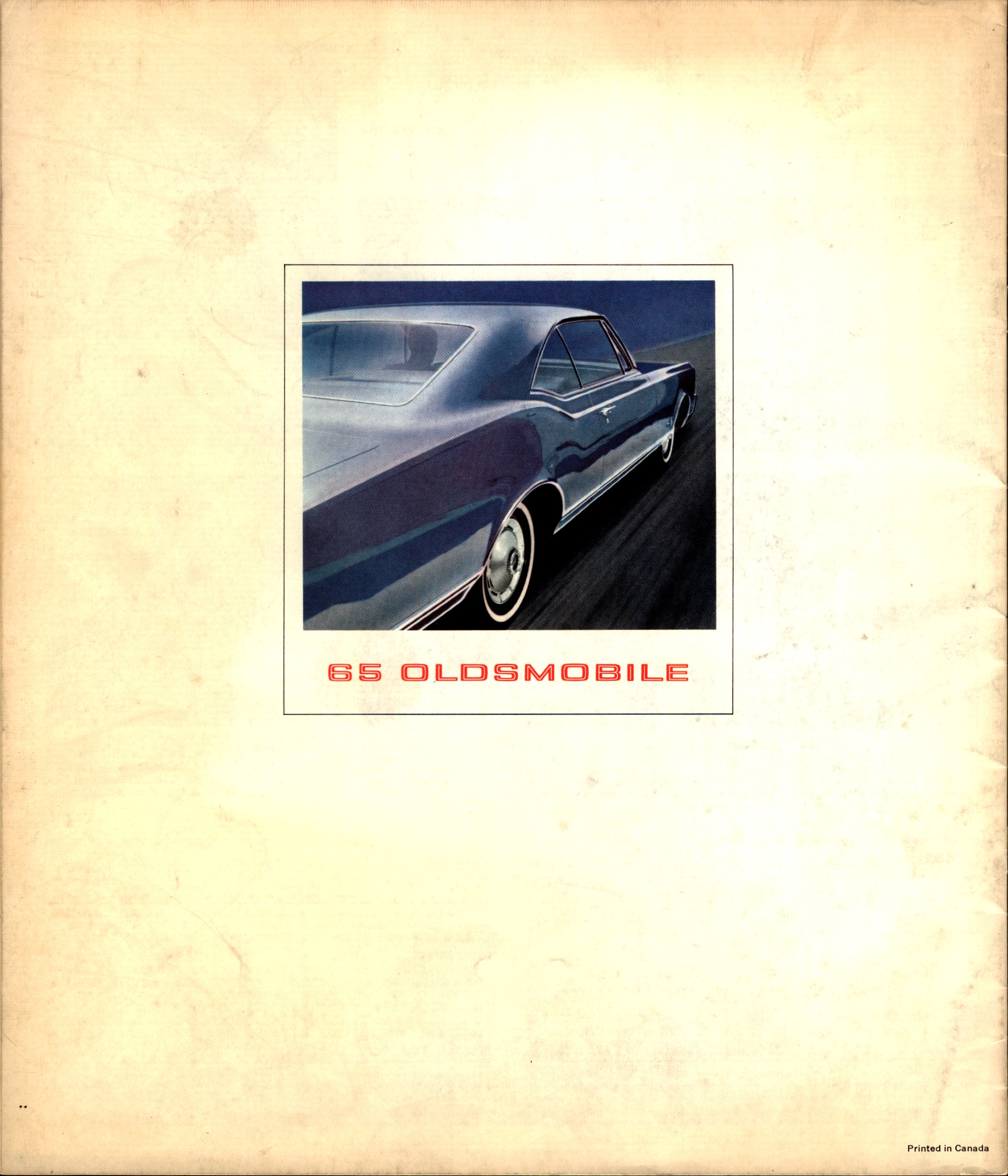 1965 Oldsmobile Full Line Brochure (Cdn) 24