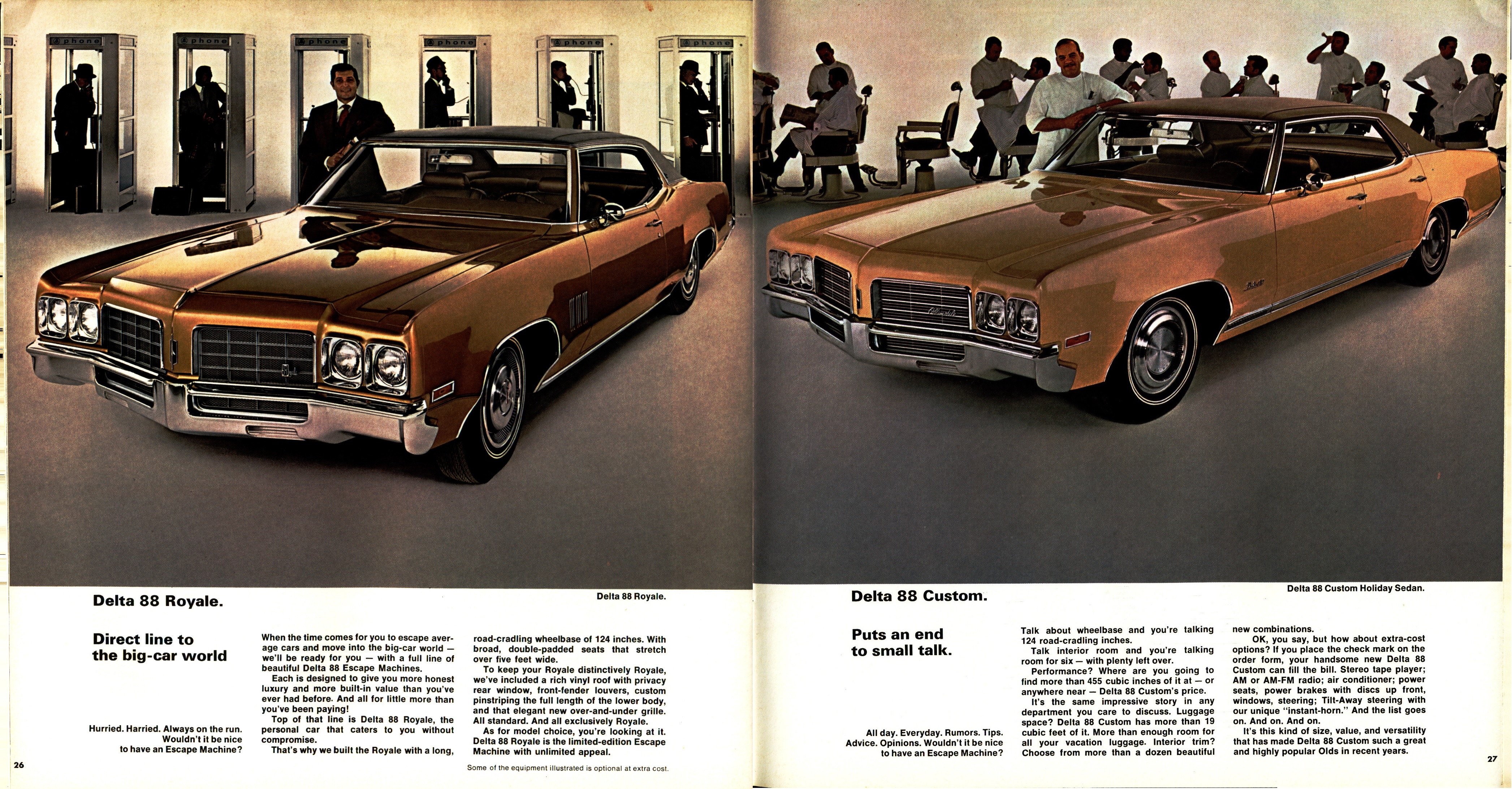 1970 Oldsmobile Full Line Brochure Canada 26-27