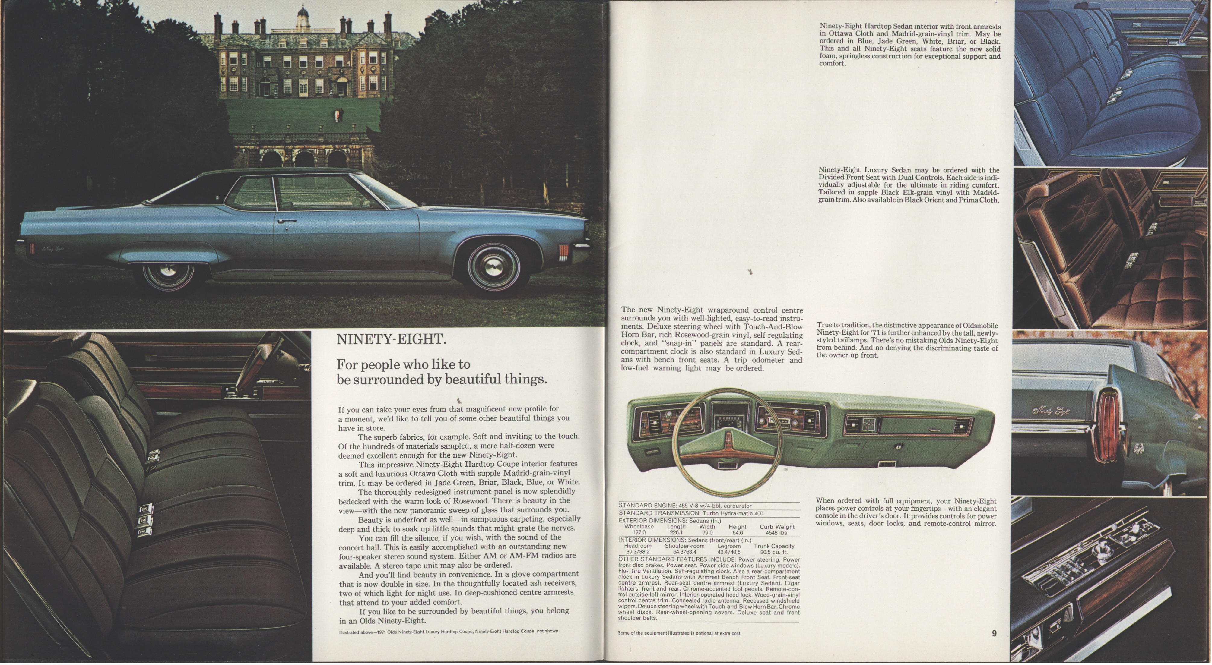 1971 Oldsmobile Full Line Brochure (Cdn) 08-09