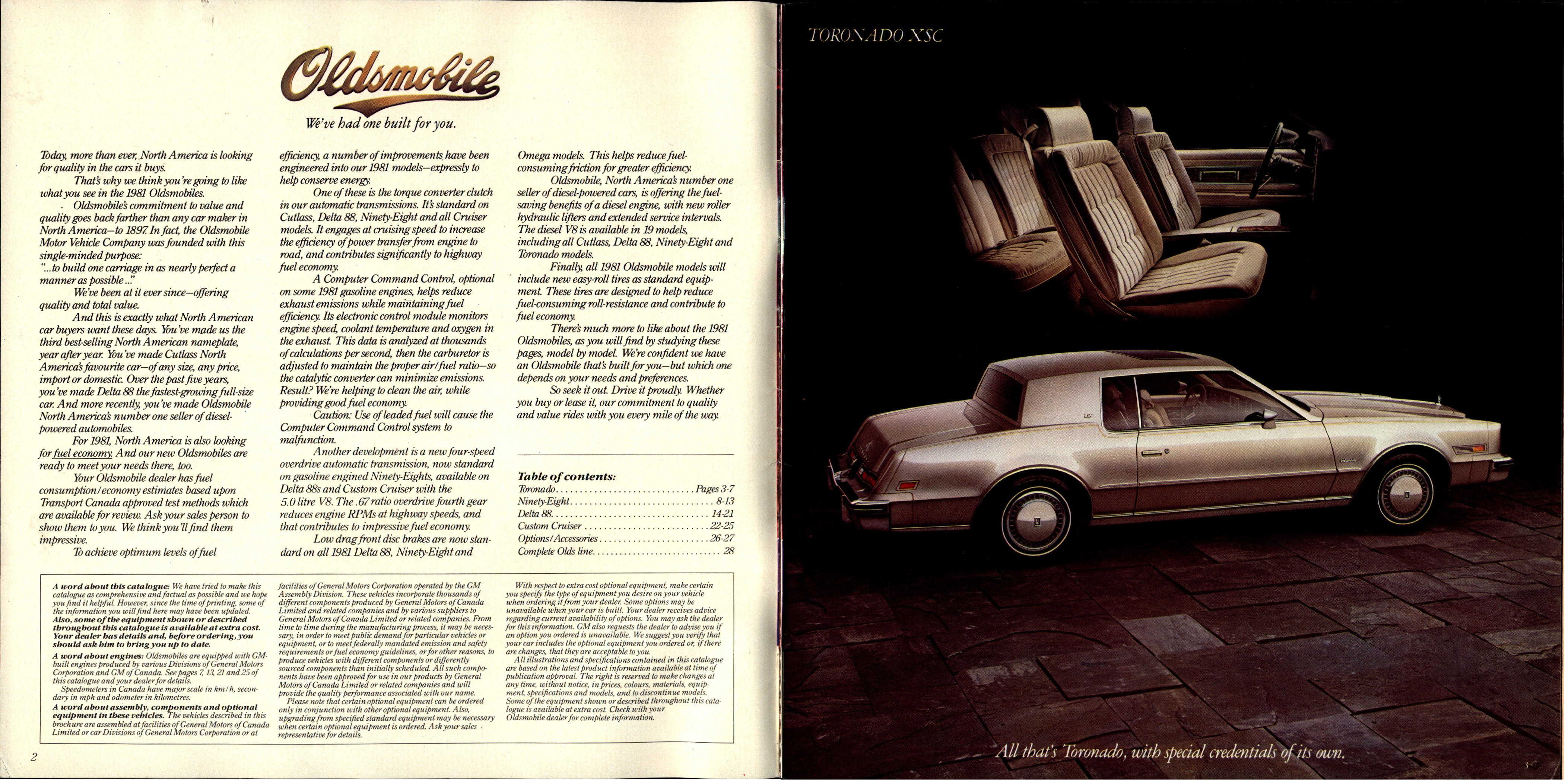 1981 Oldsmobile Full Size Canada  02-03
