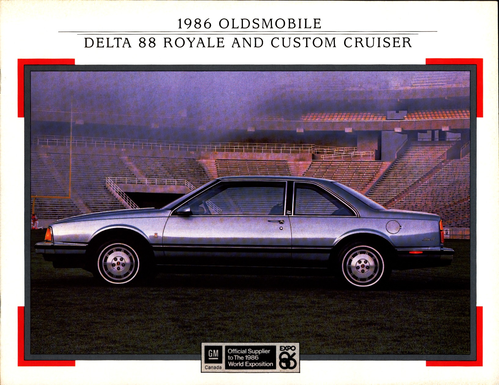 1986 Oldsmobile Delta 88 & Custom  Cruiser Brochure Canada-01