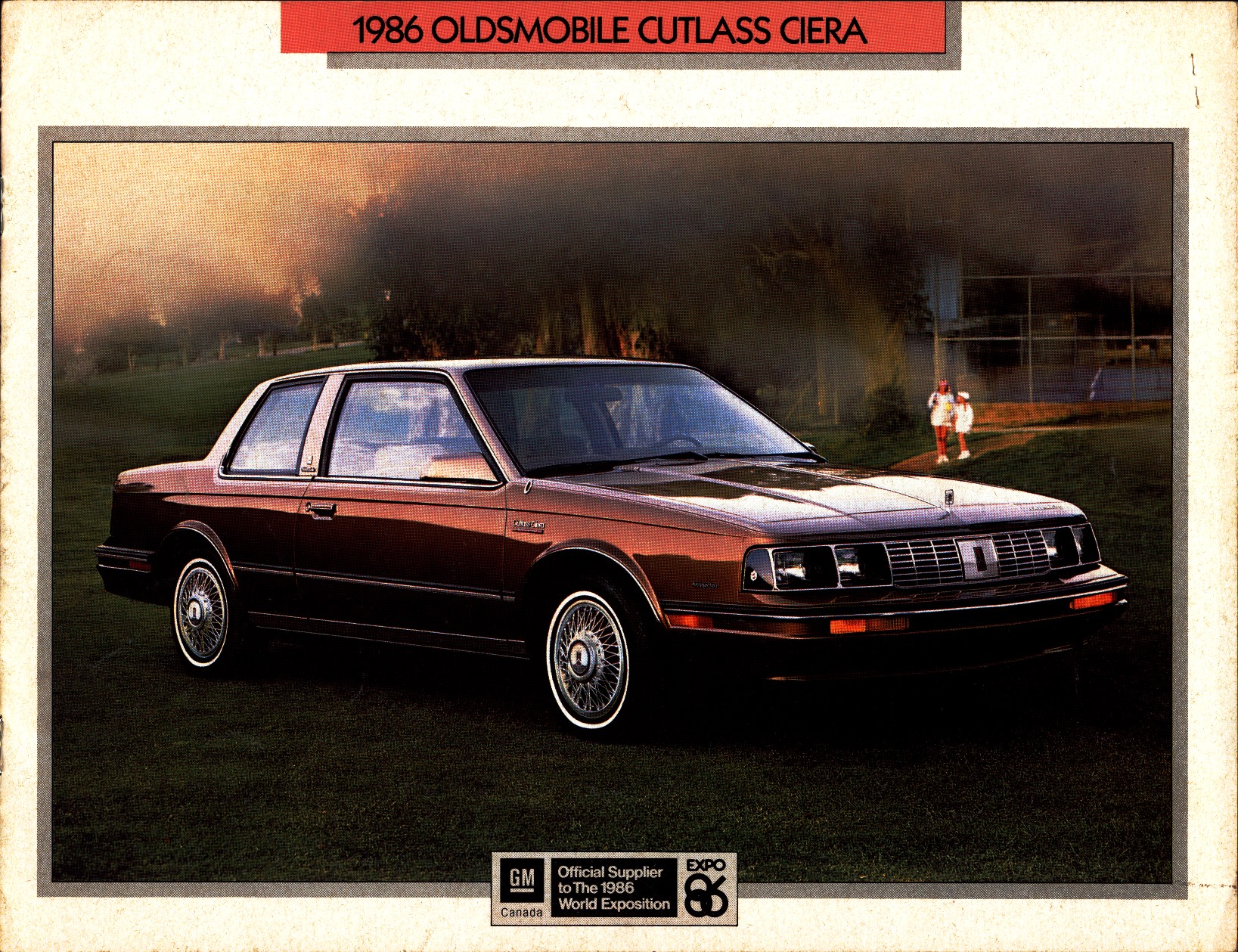 1986 Oldsmobile Cutlass Ciera  Brochure Canada 01