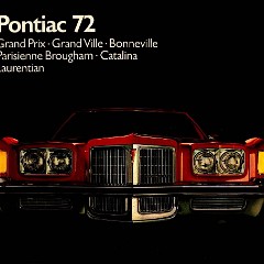 1972 Pontiac Full Size - Canada - French