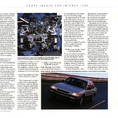 1986 Acura Legend & Integra  Brochure 00b-00c-01