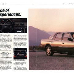 1986 Acura Legend & Integra  Brochure 02-03