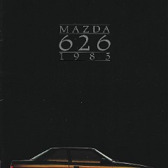 1985 Mazda 626 Brochure 1